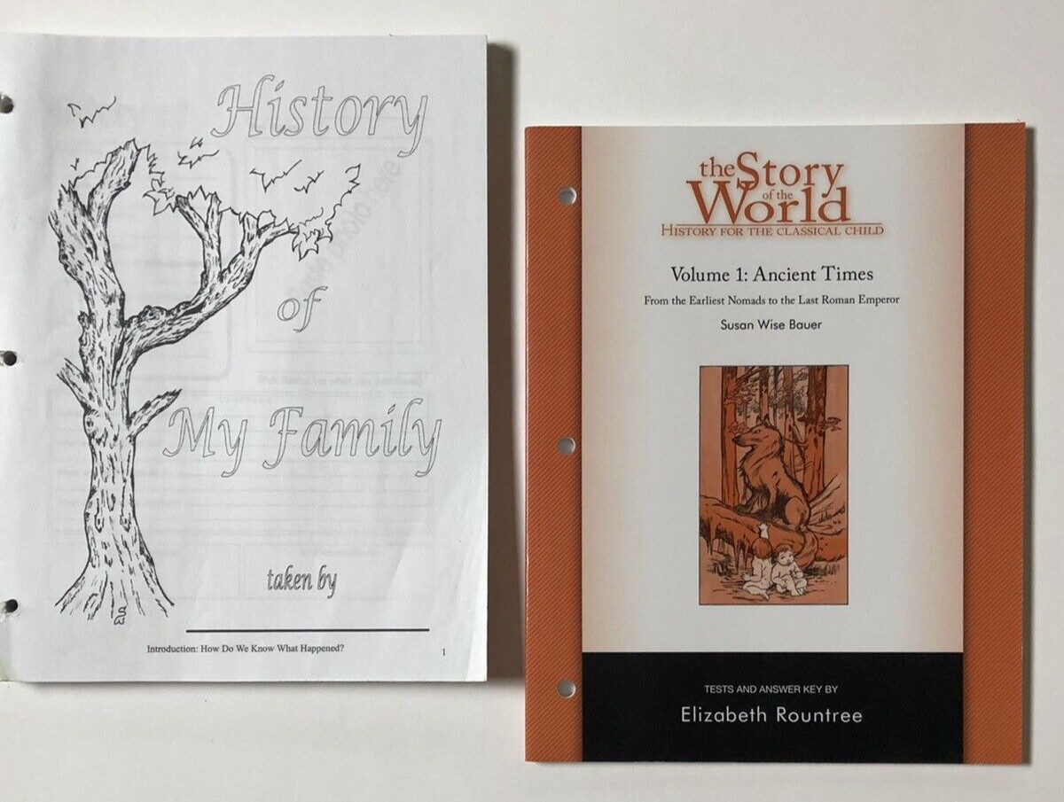 Story of the World VOL 1 ANCIENT TIMES Student Activity Book Tests Susan Bauer