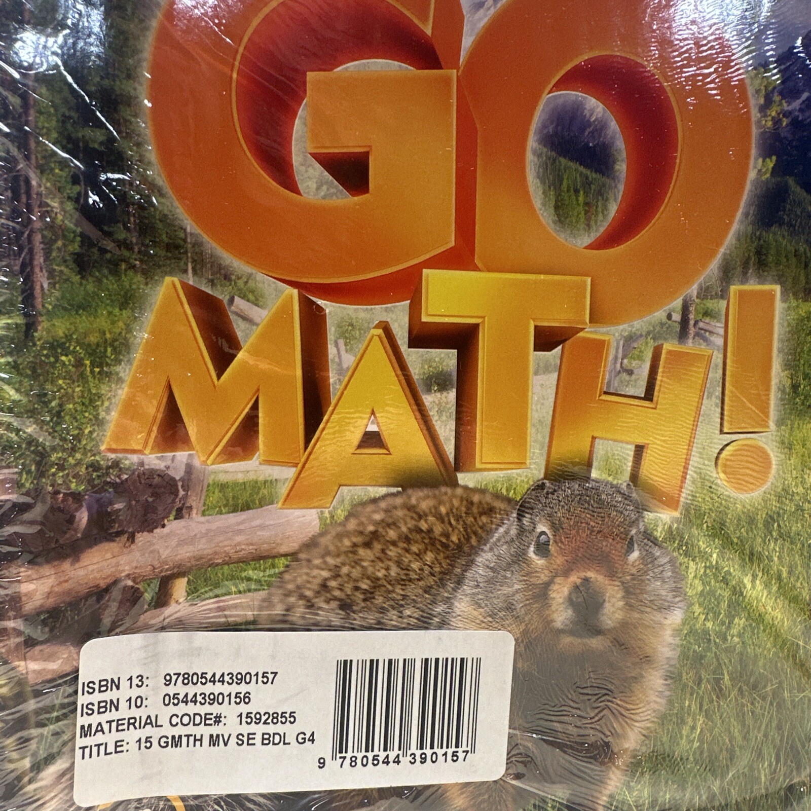 Go Math! Grade 4 Student Edition Set Paperback 2016 14 booklet New Homeschool