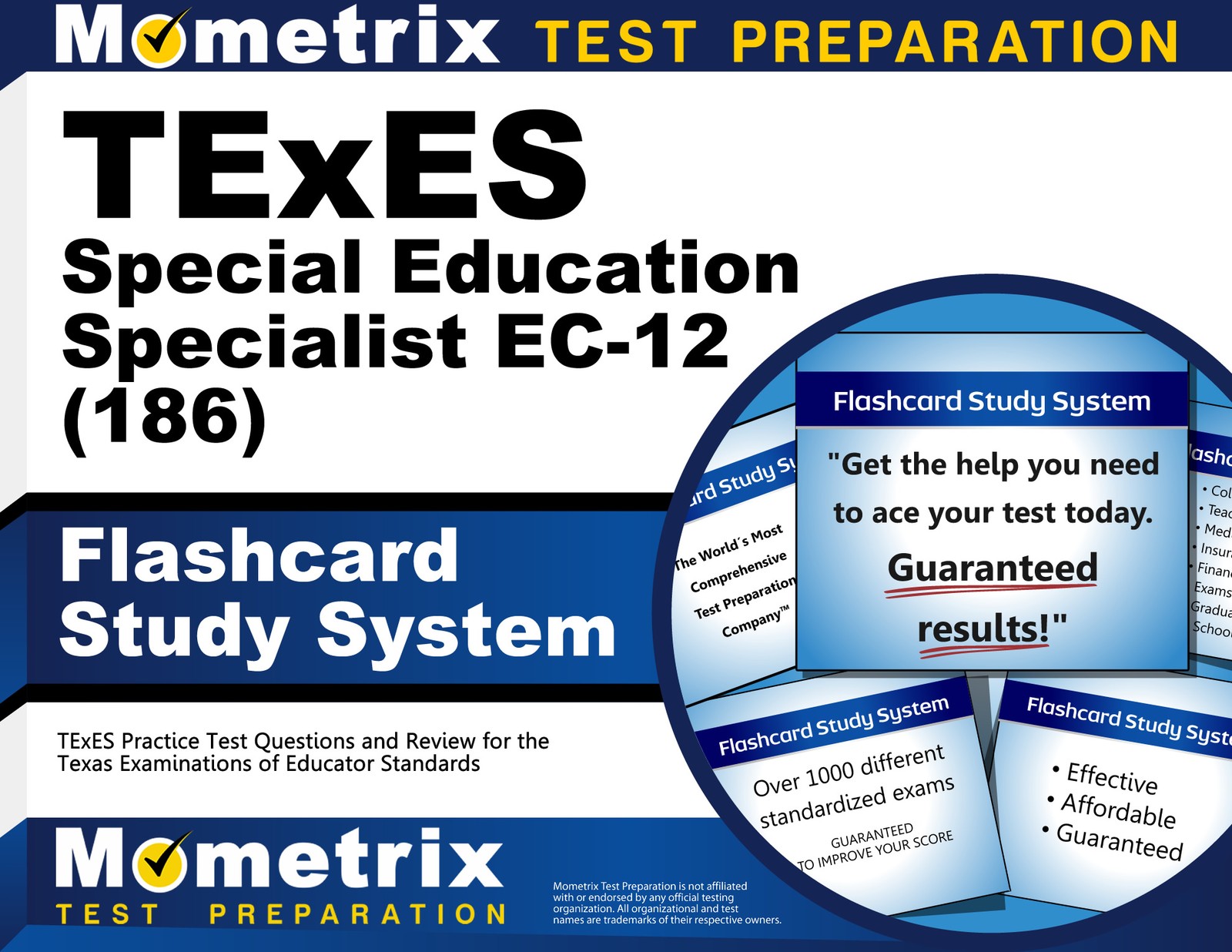 TExES Special Education Specialist EC-12 (186) Flashcard Study System