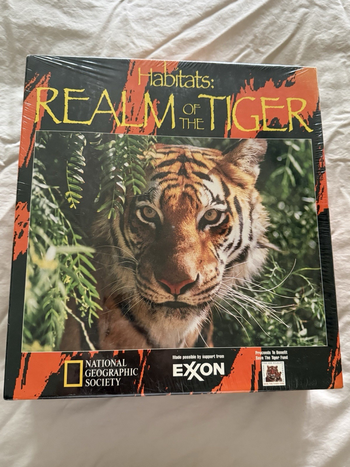 National Geographic Habitats: Realm Of The Tiger Learning Kit Box Set NEW IN BOX