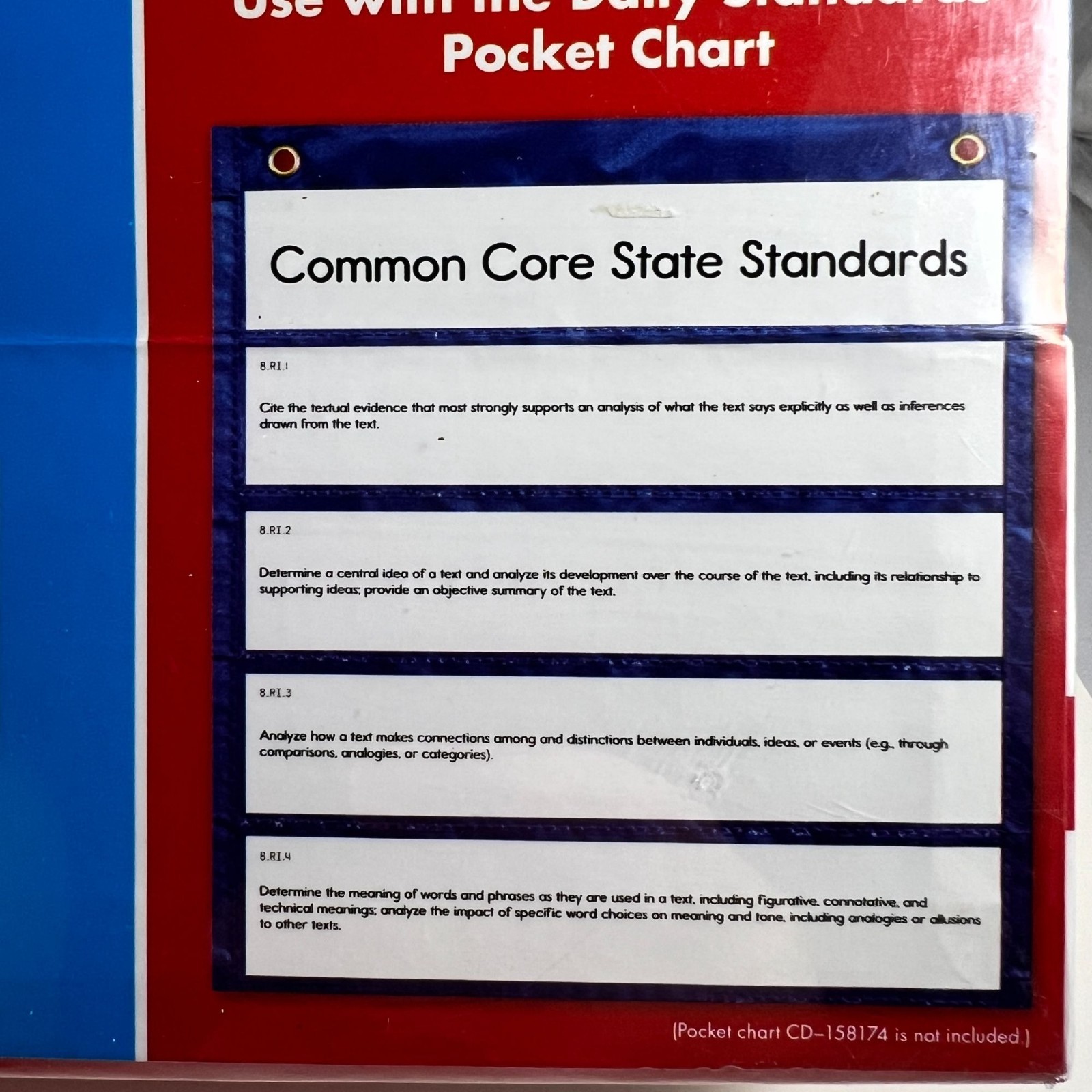 The Complete Common Core State Standards Kit For Language Arts Grade 8