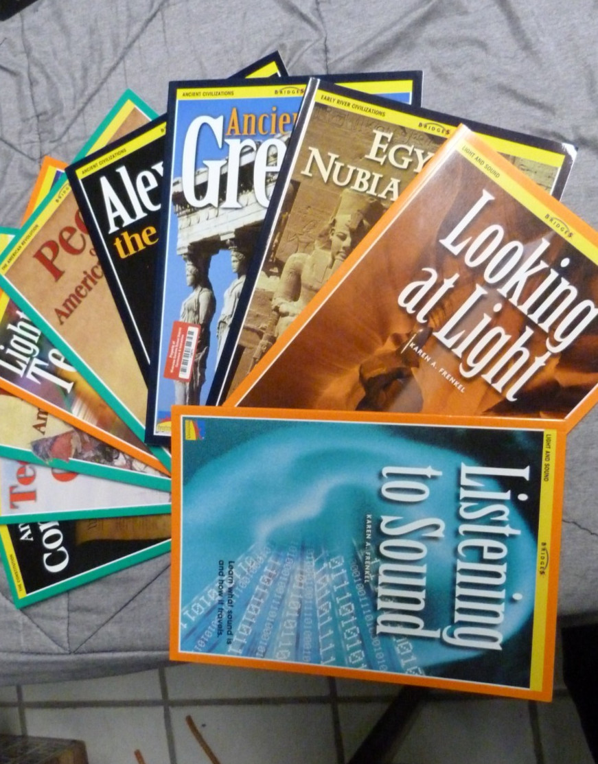 (Ten) 10 Benchmark Education: Text Connections Books Homeschooling #11