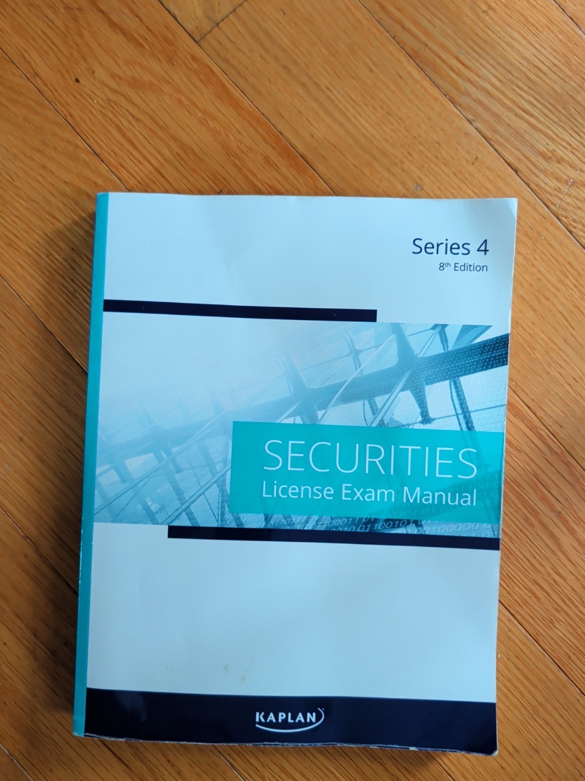 Kaplan Securities Series 4 License Exam Manual 8th Edition Test Prep Guide Book