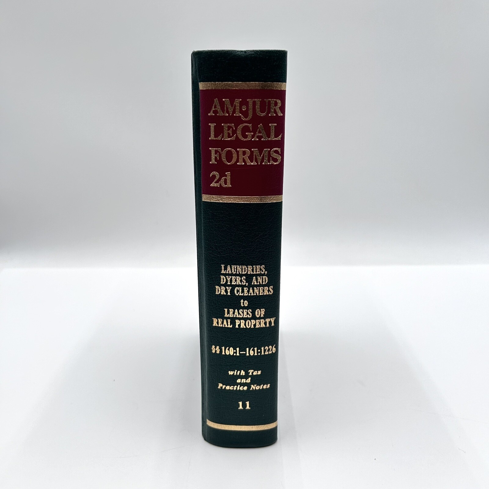 American Jurisprudence Legal Forms State Fed 2d Vol 11 Laundries Dyers Cleaner