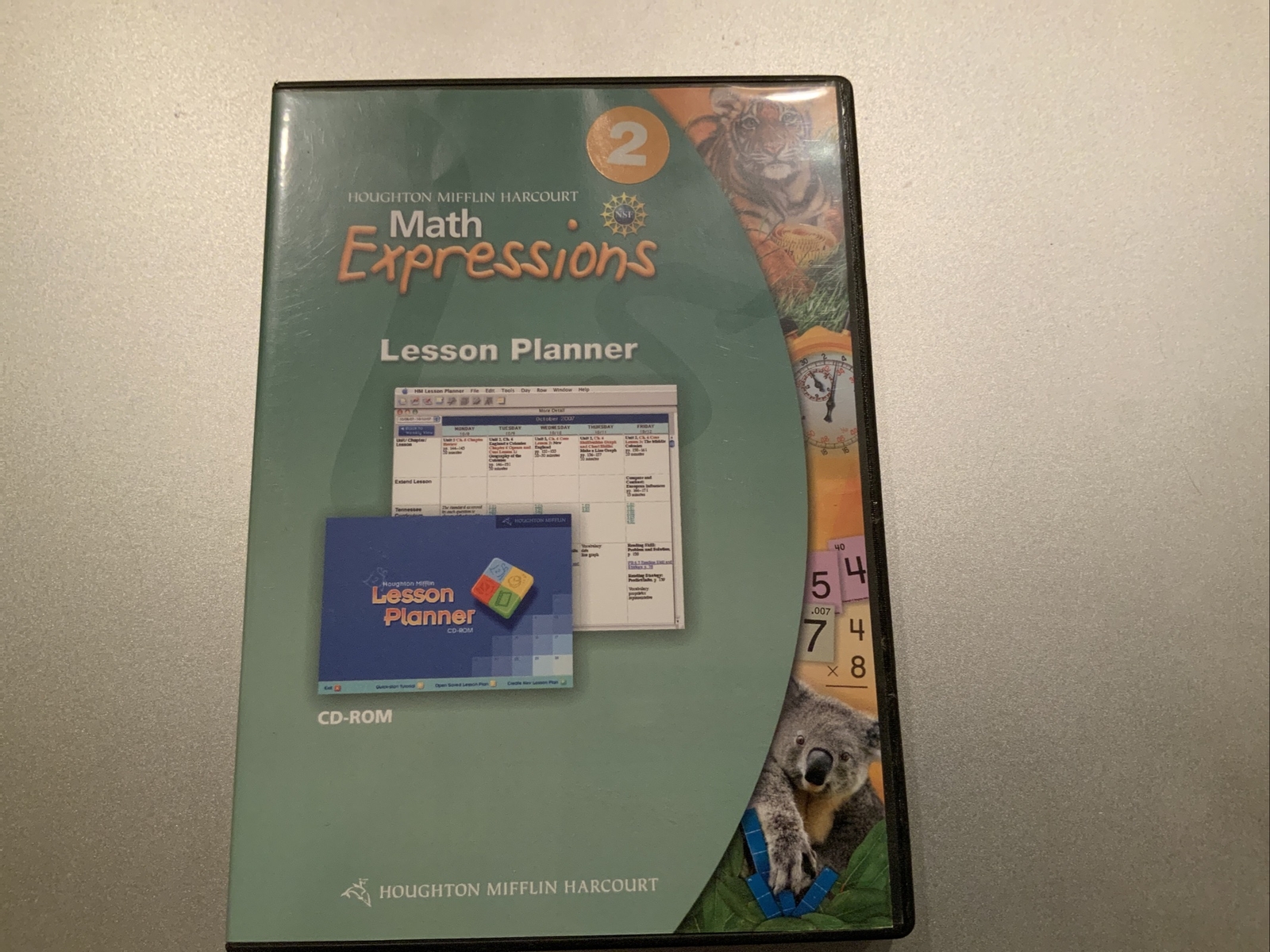 Math Expressions: Lesson Planner CD-ROM Grade 2