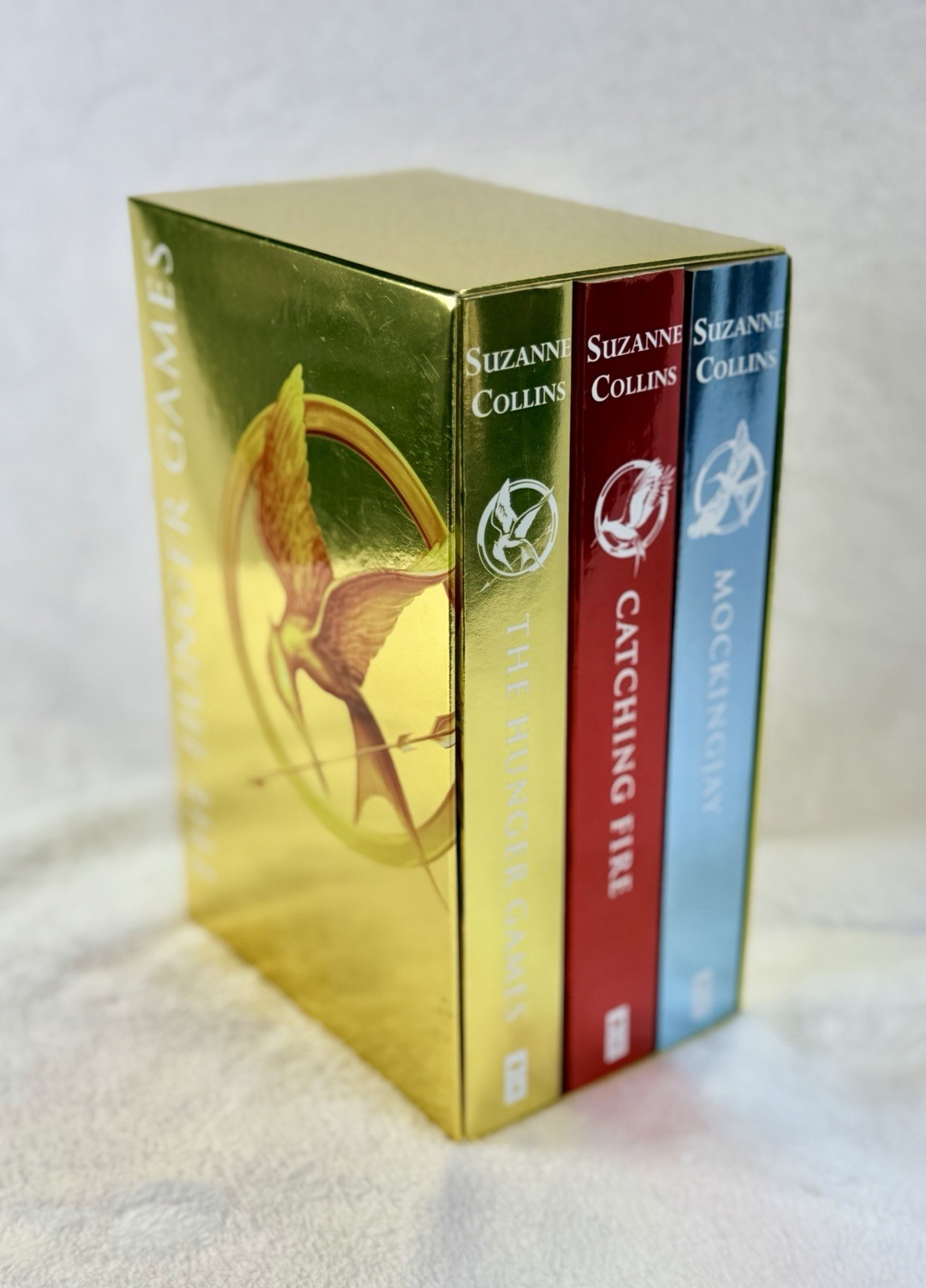The Hunger Games Box Set: Foil Edition by Suzanne Collins Scholastic Books