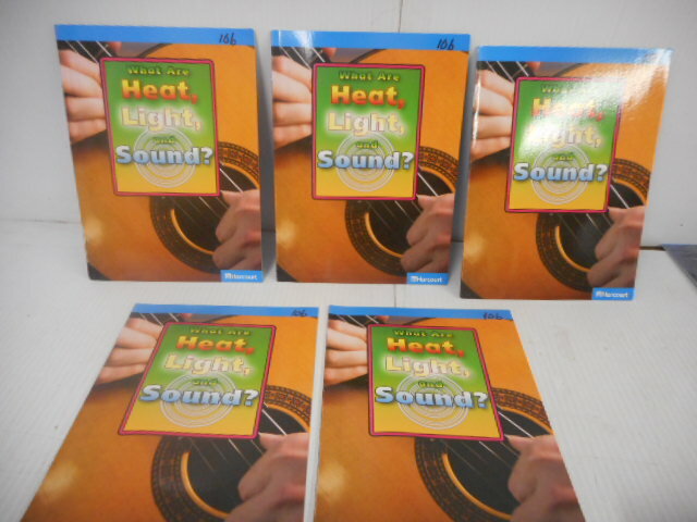 Harcourt Science On Level Reader 5-Pack Grade 1 What Are Heat, Light & Sound