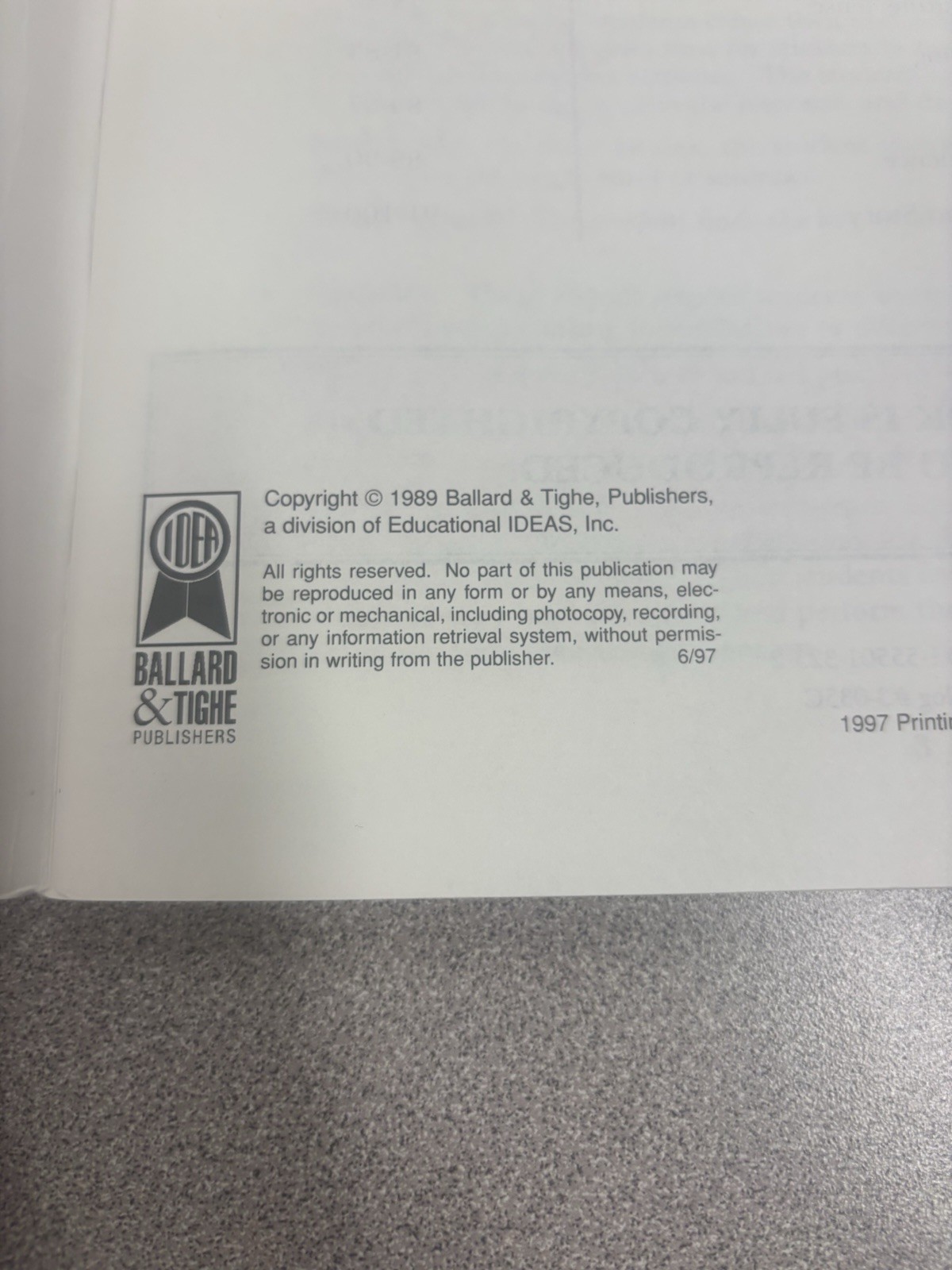 Creative Ideas student Language Acquisition Activity Book Grade 5