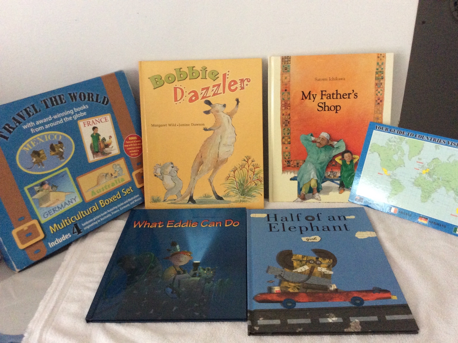 Childrens Book Travel The World Books Mexico France Australia Germany Lot Of 4