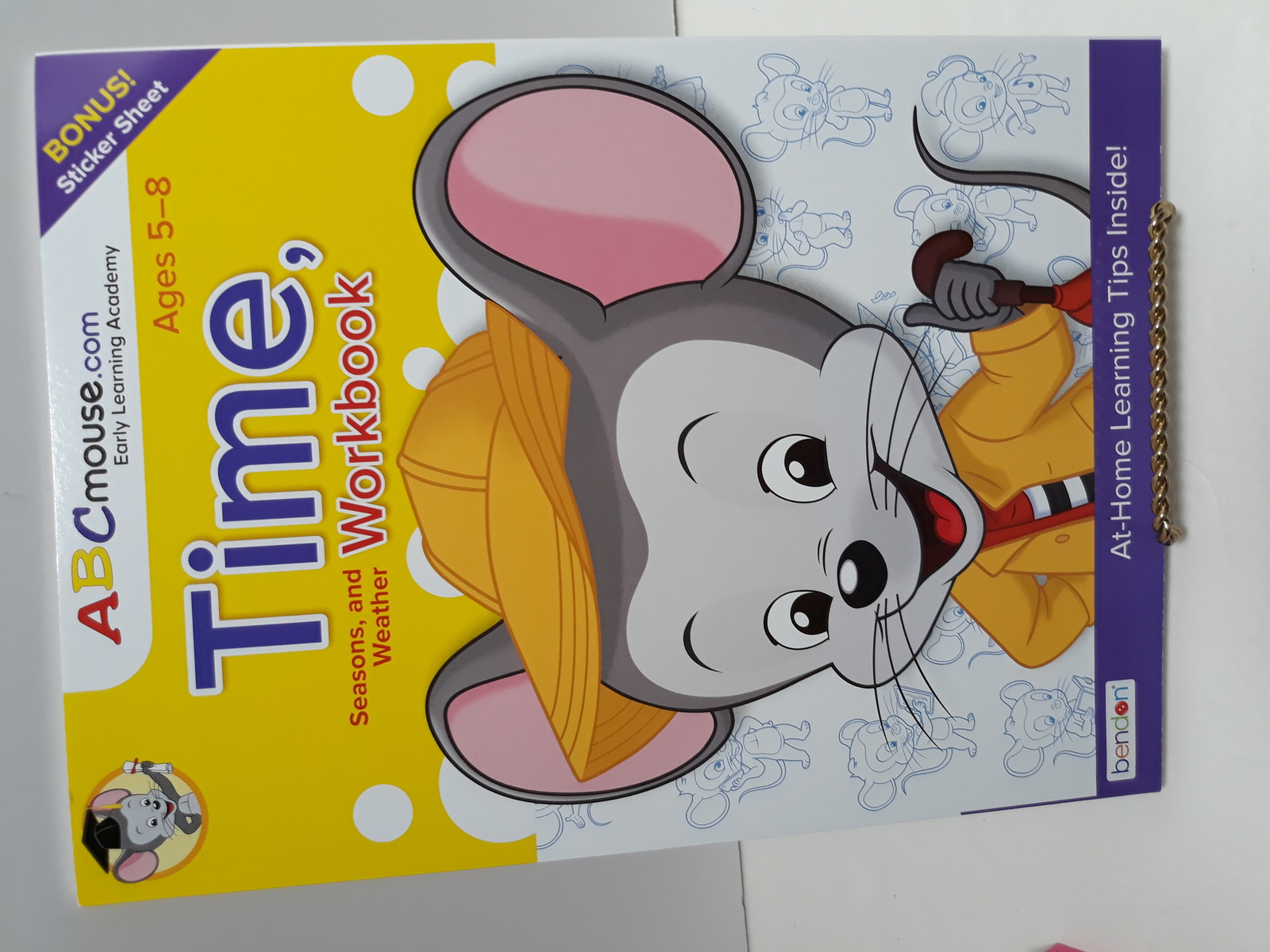ABC Mouse Workbook: Time, Seasons & Weather