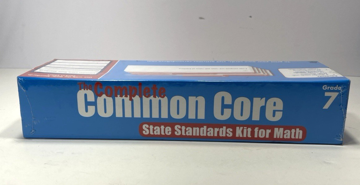 Math The Complete Common Core State Standards Kit w/ Pocket Chart Grade 7