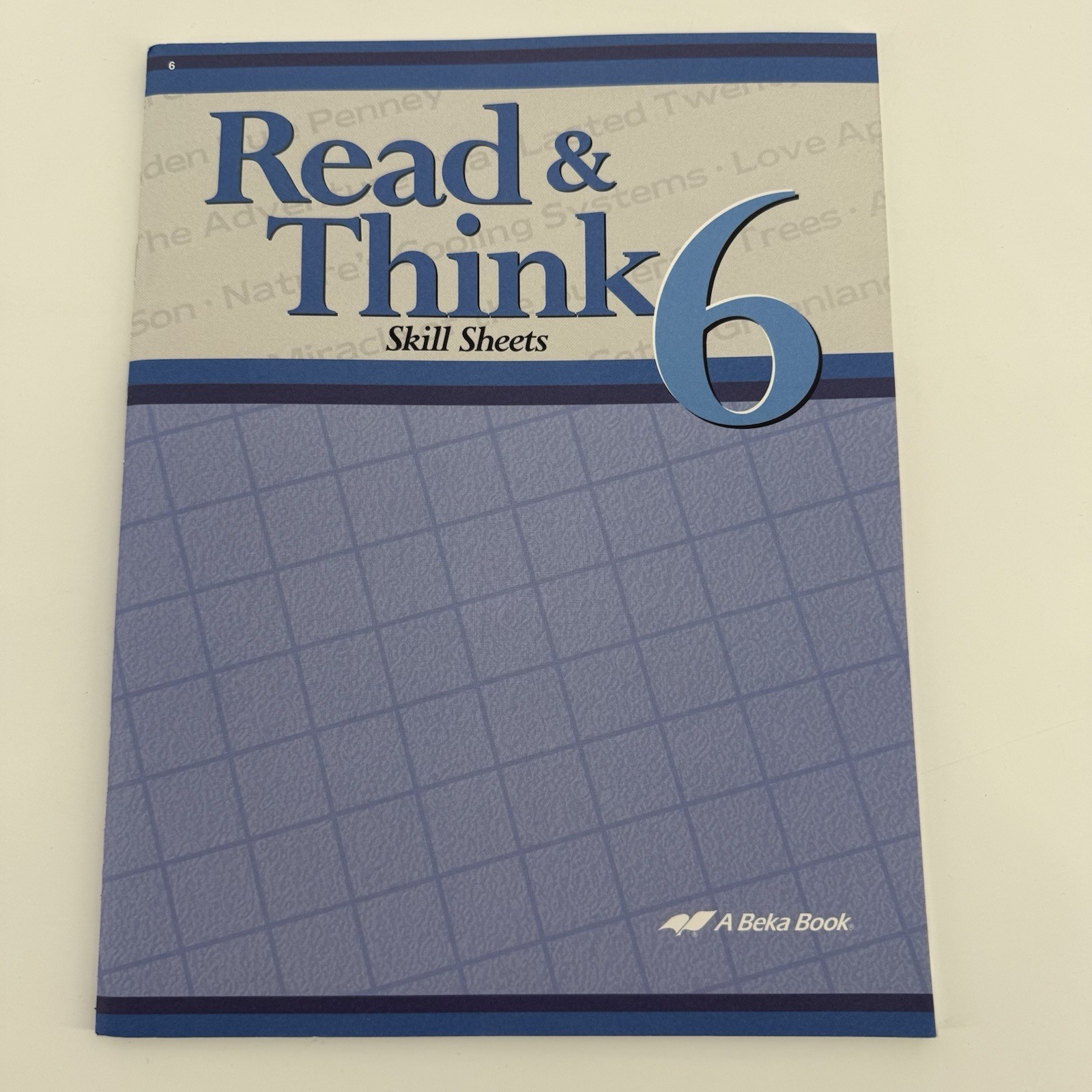 Abeka Read and Think Skill Sheets 6 Matilda Nordtvedt Homeschool Curriculum