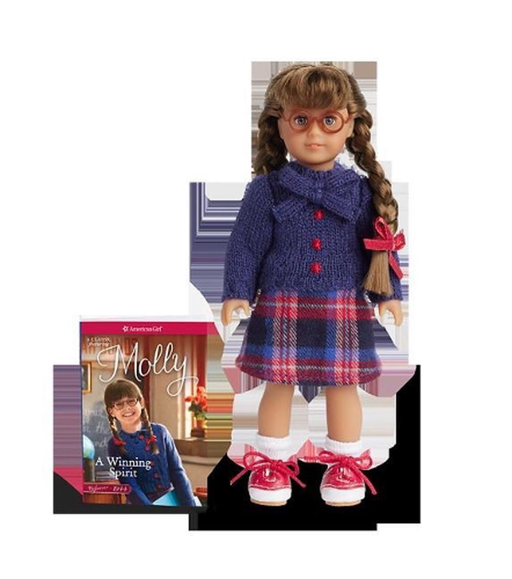 Molly Mini Doll and Book by American Girl Publishing (English) Hybrid Book