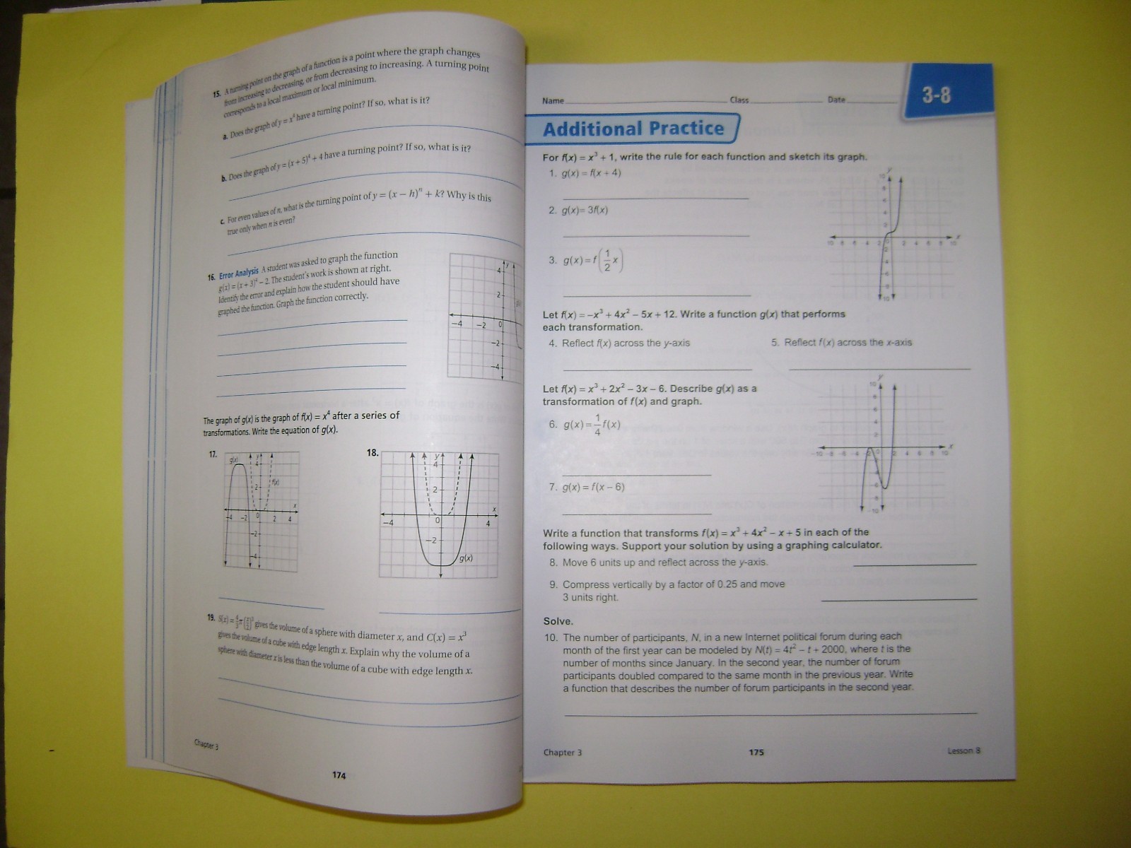 Algebra 2: Florida Explorations in Core Math @2015
