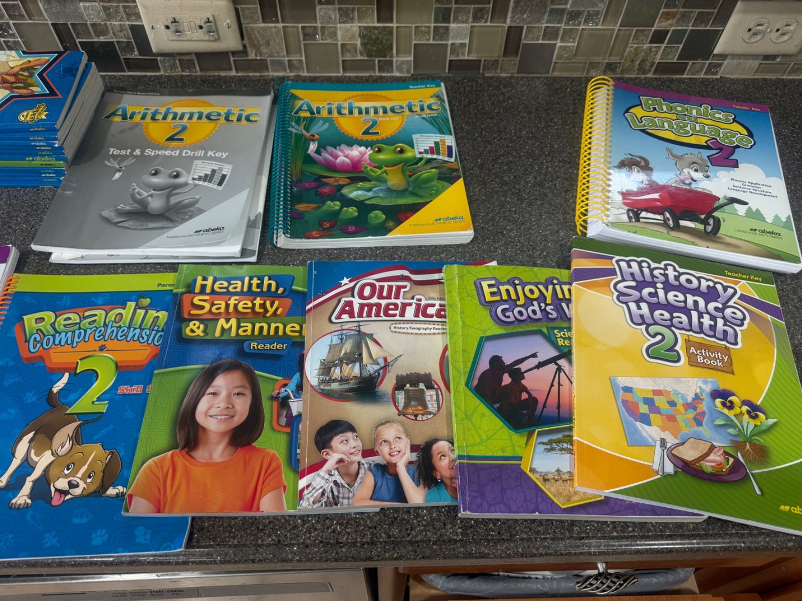 Abeka Full 3rd Grade Homeschool Full Curriculum Lesson Plans, Keys, Textbooks