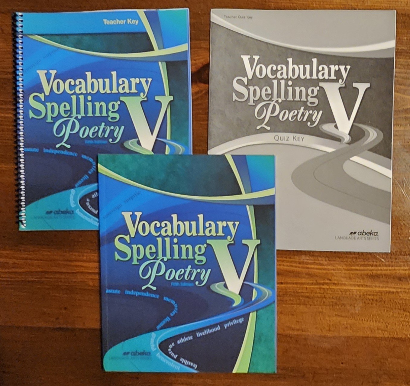 Abeka Vocabulary Spelling and Poetry V