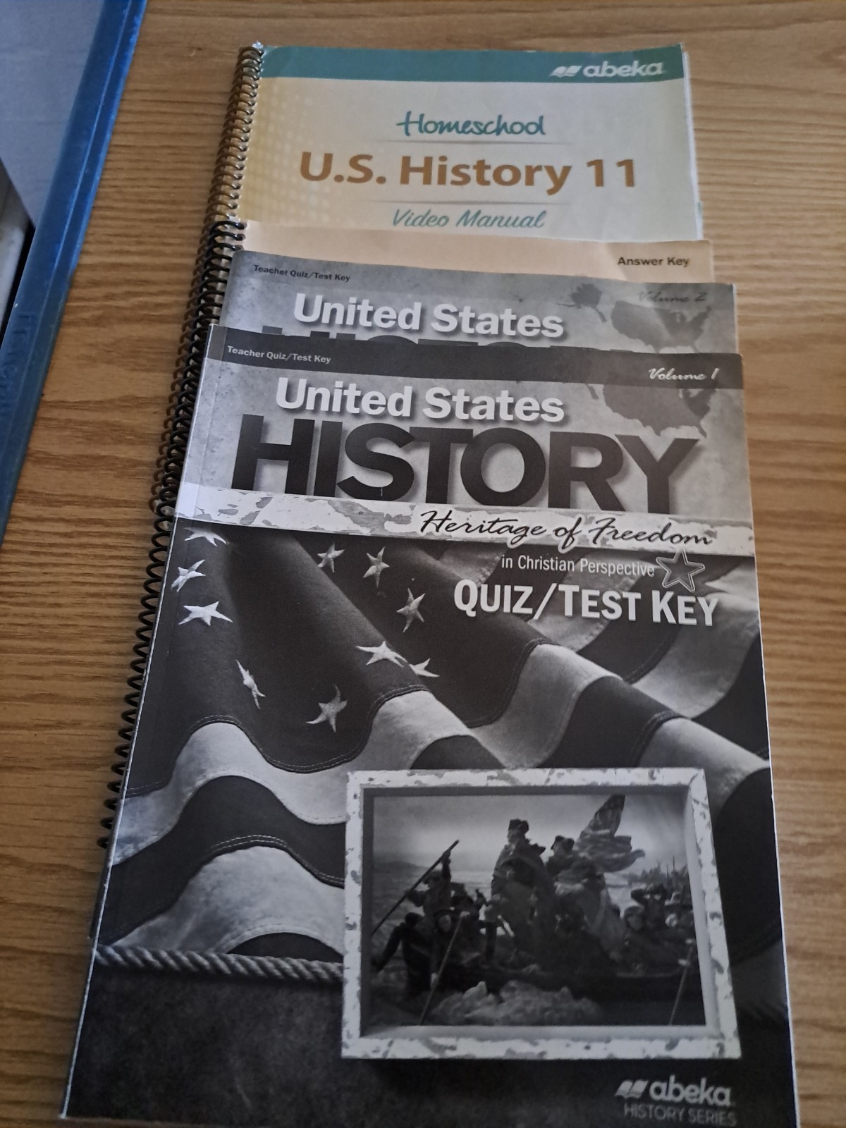 Current 11th Grade Abeka United States History Heritage Of Freedom Teacher Lot