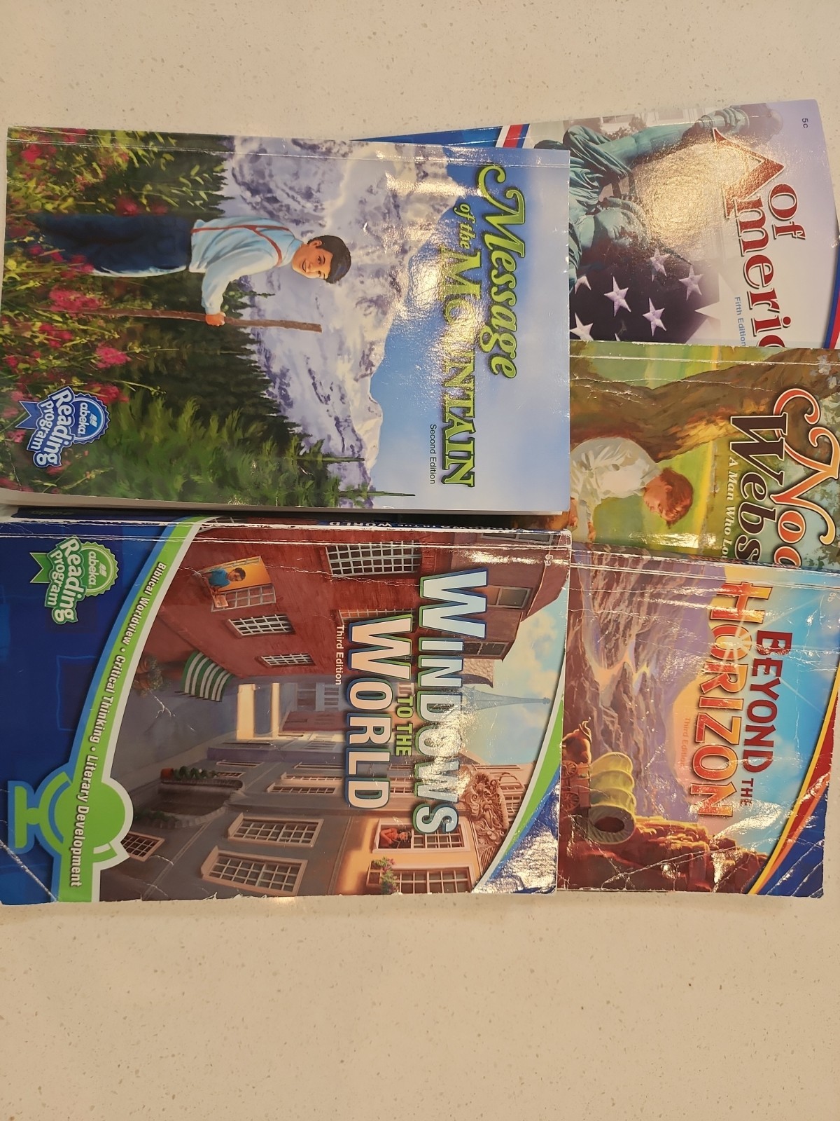 Abeka Grade 5 Readers & Answer Key Reading Program for Homeschool