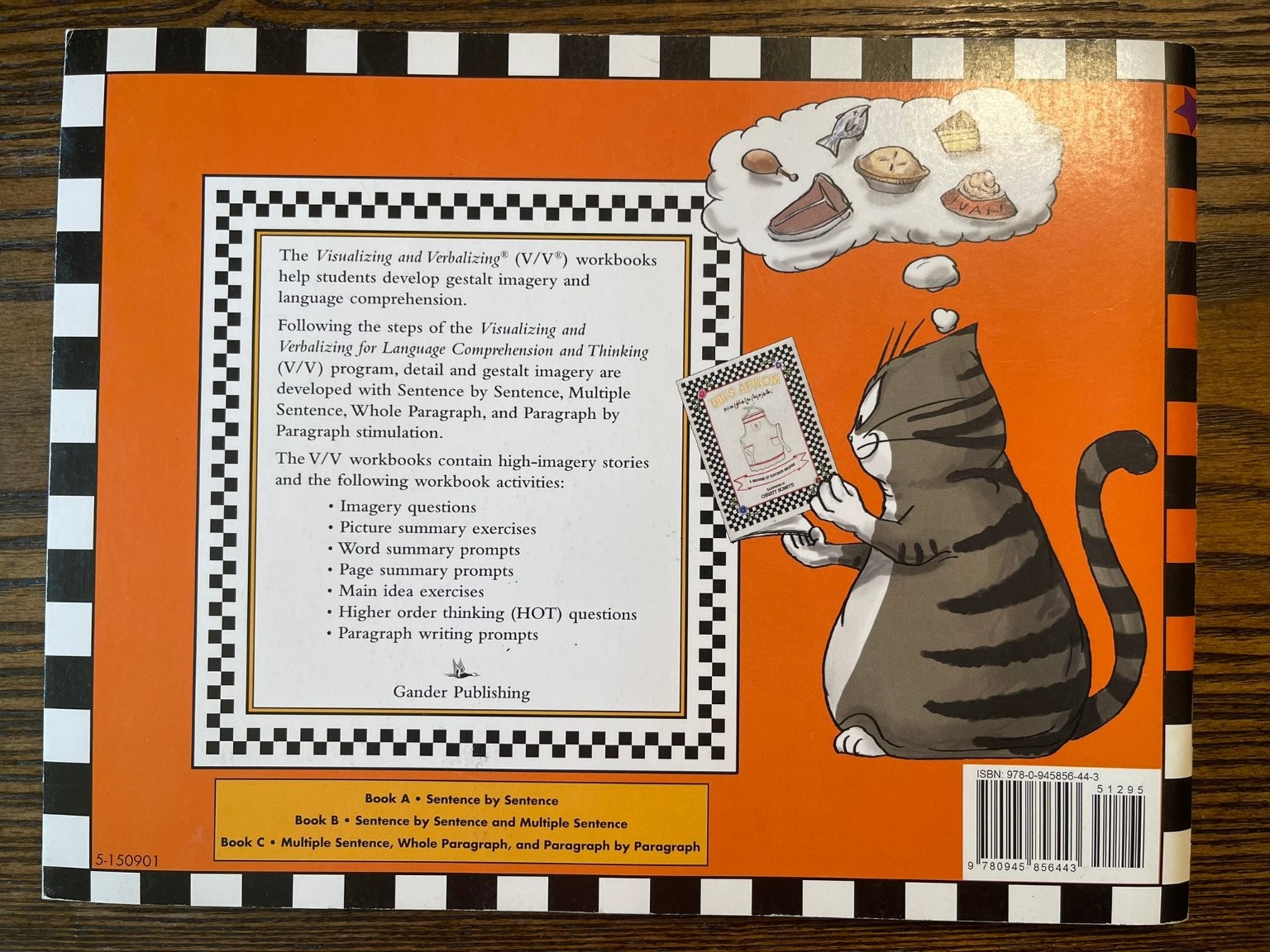 Visualizing and Verbalizing Workbook Grade 6 Book A Nanci Bell Gander Publishing