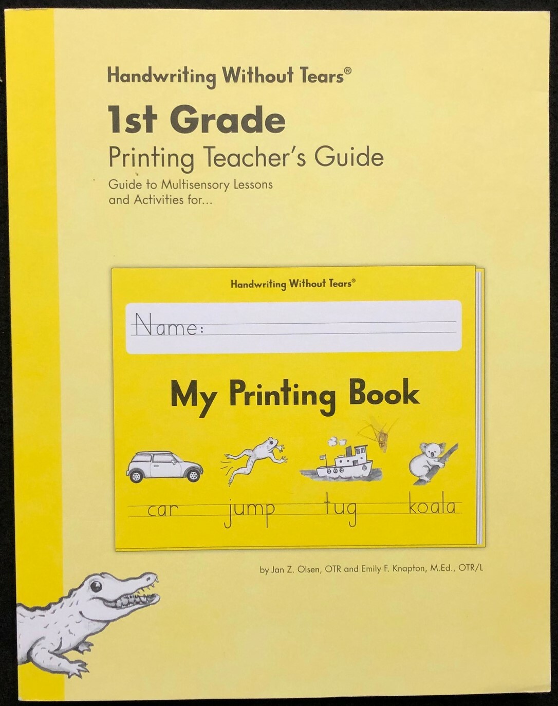 1st – HANDWRITING WITHOUT TEARS – Printing Teacher’s Guide