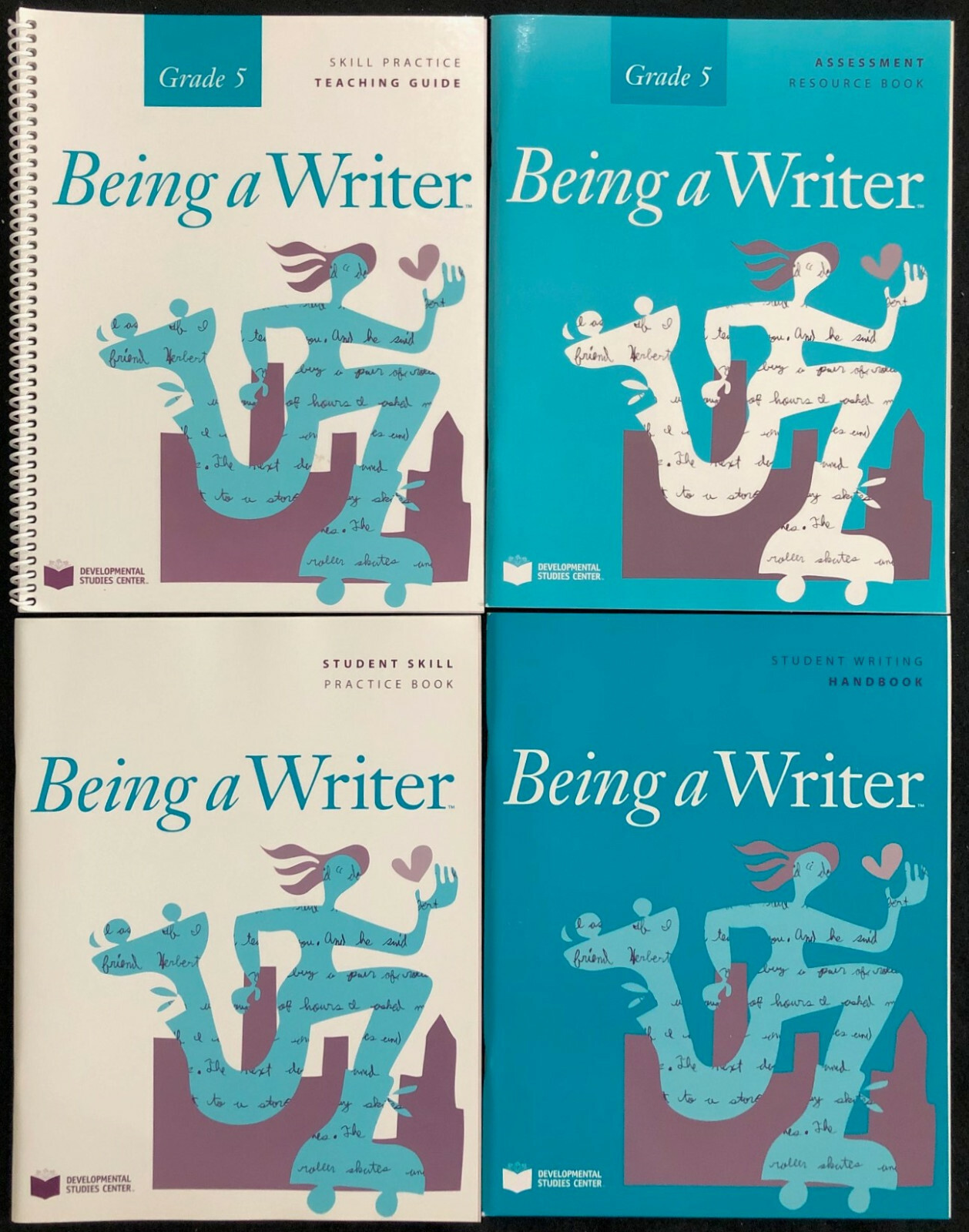 5th-Making Meaning BEING A WRITER (4 books) Tch Guide, Assessment, Student Books