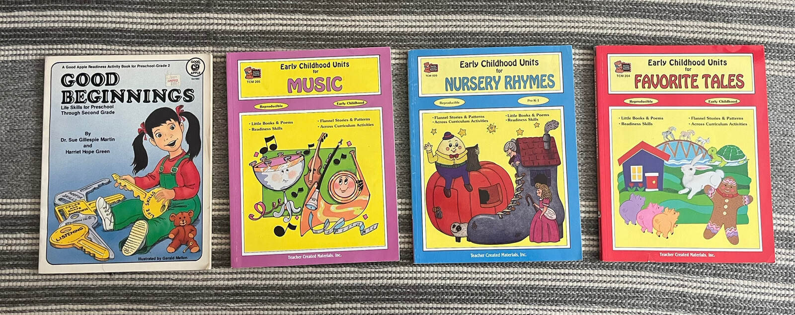 Early Childhood Units for Music Nursery Rhymes Favorite Tales by Bergad, Ruth