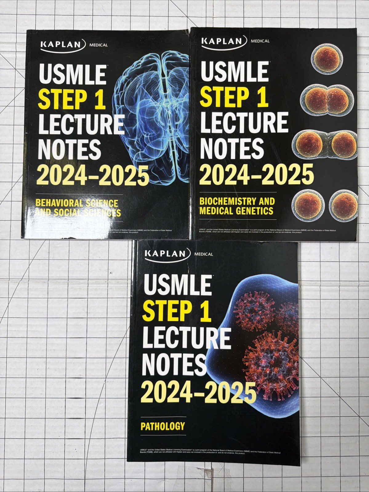 Kaplan Medical USMLE Step 1 Lecture Notes 2024-2025 Pathology Medical Exam Prep