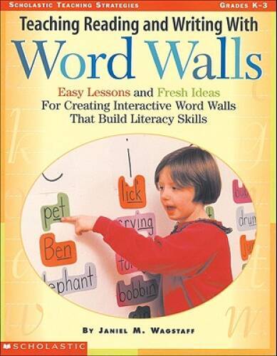 Teaching Reading and Writing with Word Walls, Grades K-3 (Scholastic Teac – GOOD
