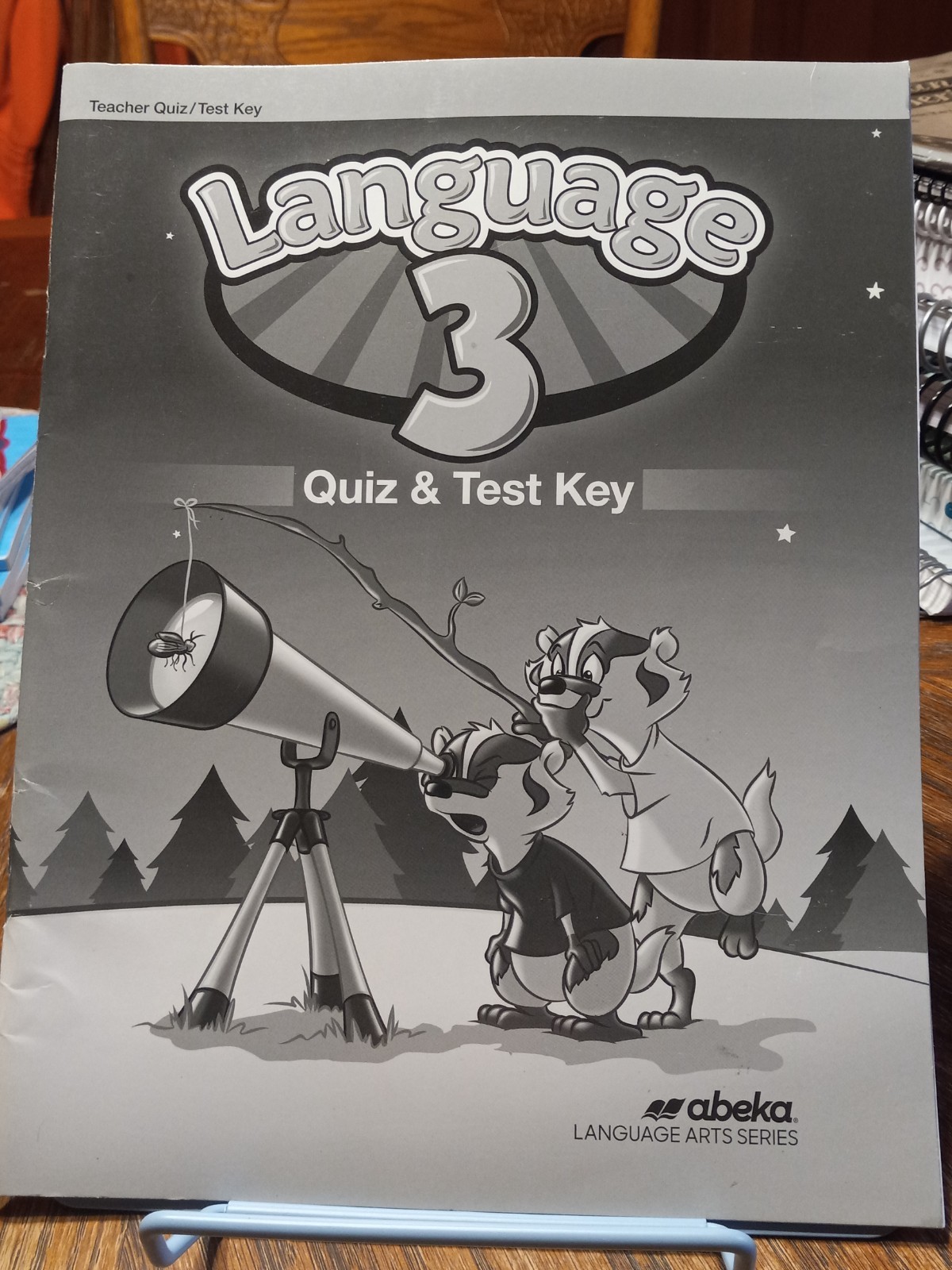 A Beka Book Homeschool Elementary 3rd Grade Language 3 Quiz & Test Key Revised