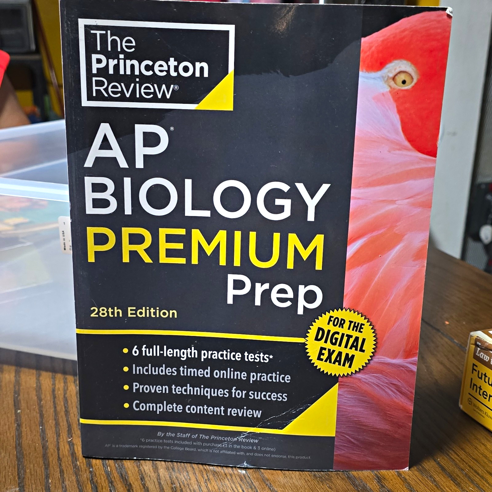 The Princeton Review AP Biology Premium Prep 28th Ed 2025 Study Guide Book