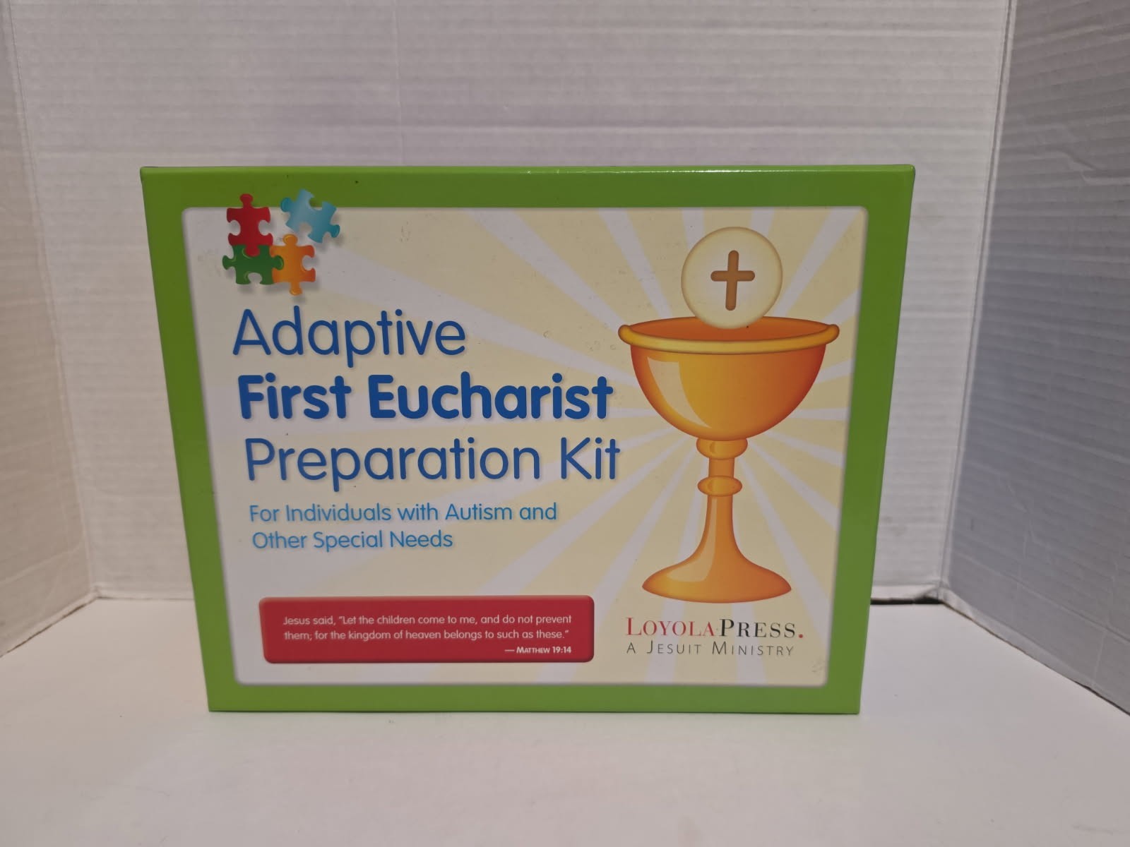Adaptive First Eucharist Preparation Kit Nearly Complete Missing communion Card