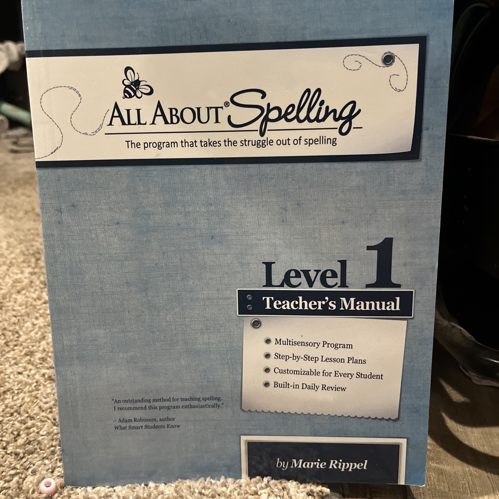 All About Spelling Level 1 Teacher’s Manual