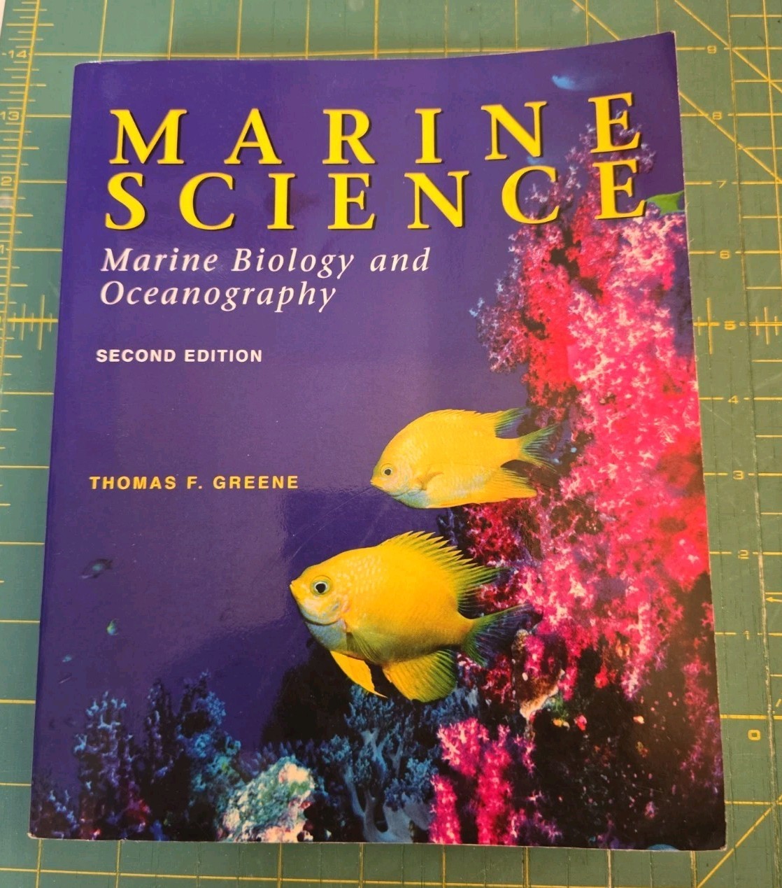 Marine Science Marine Biology Oceanography Greene Textbook 2nd Ed Hardcover
