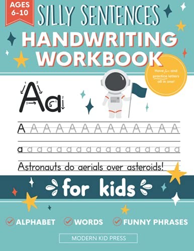 Handwriting Practice Book for Kids …, Press, Modern K