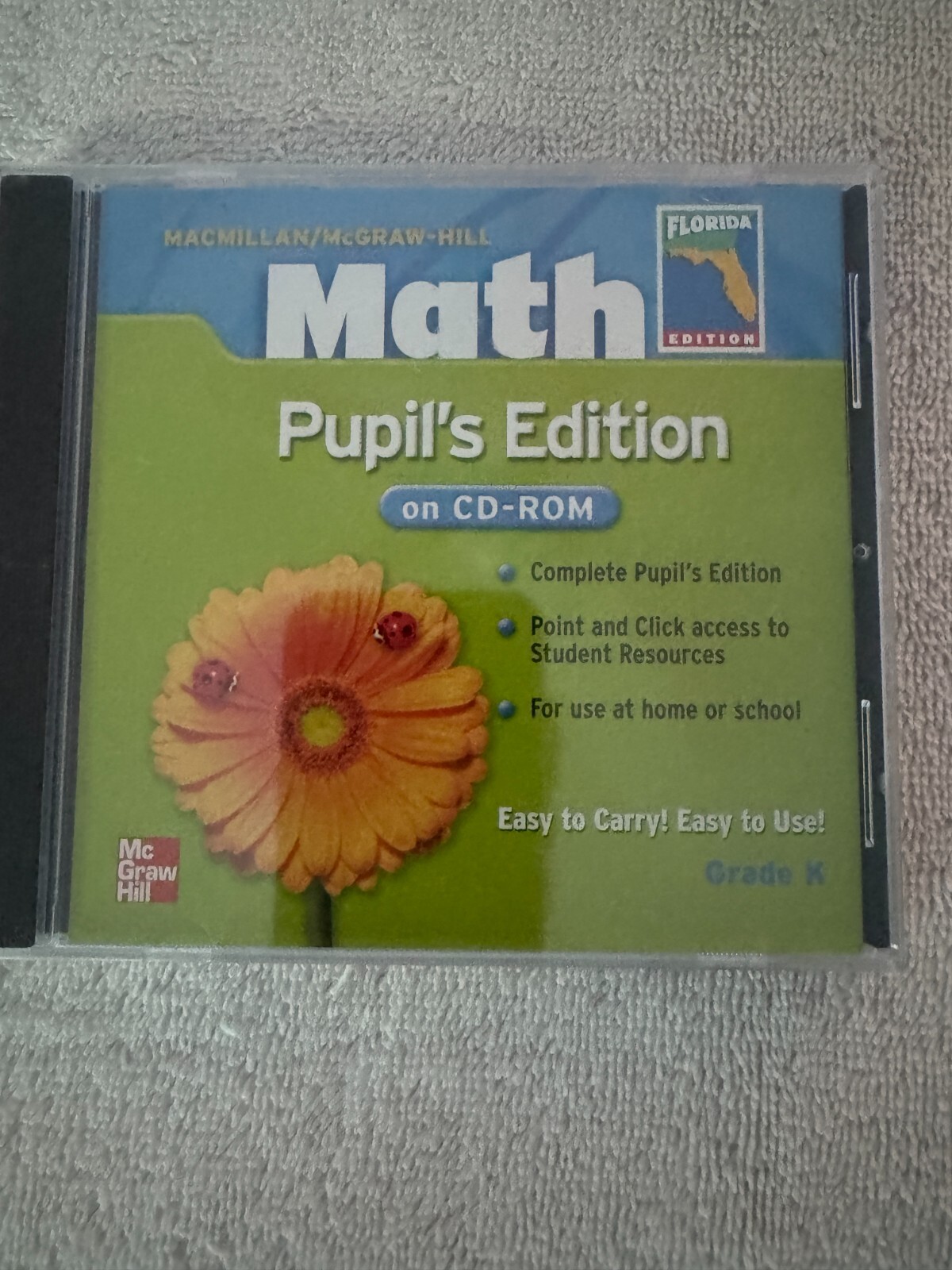 Macmillan / McGraw-Hill Math Pupil’s Edition Kindergarten New Florida Edition