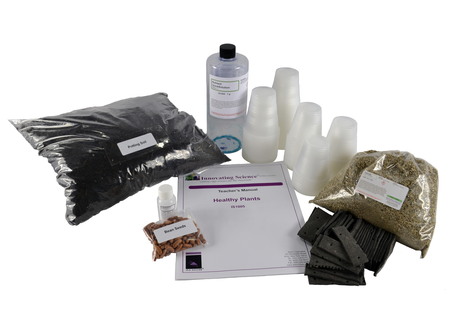 Healthy Plants Elementary Chemistry Kit – Materials for up to 15 Groups
