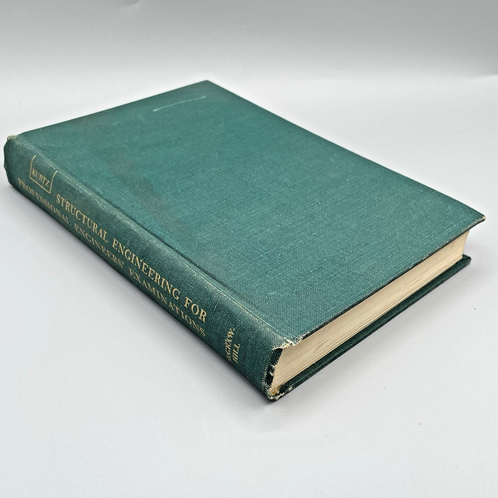 Engineering Exam Study Archive McGraw Hill PE Review Books 1956 &1961 Ephemera