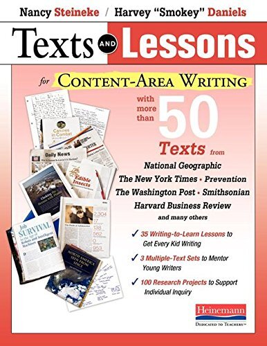Texts and Lessons for Content-Area …, Steineke, Nancy