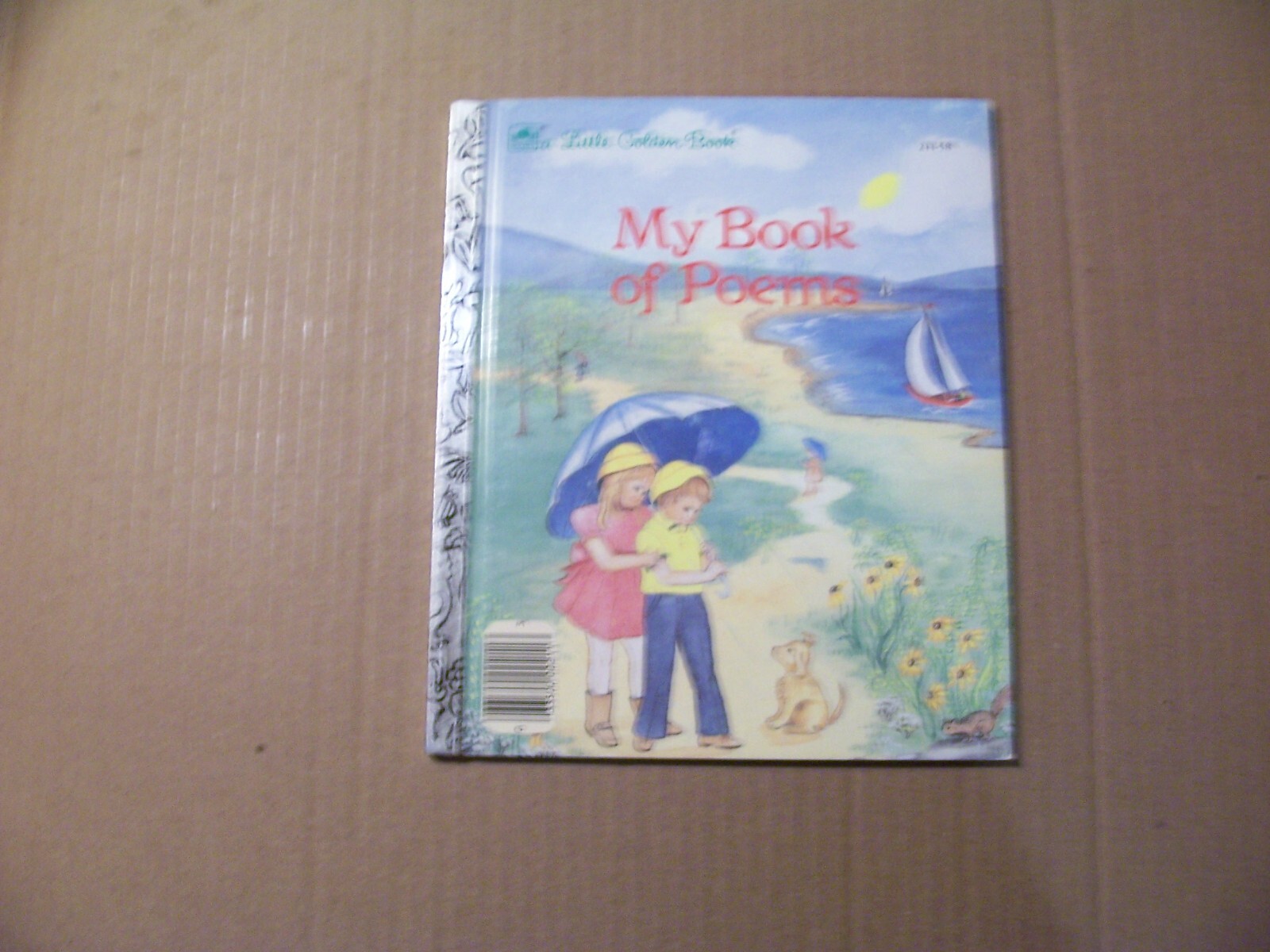 LITTLE GOLDEN BOOK MY BOOK OF POEMS 211-58 1985 A 1ST EDITION