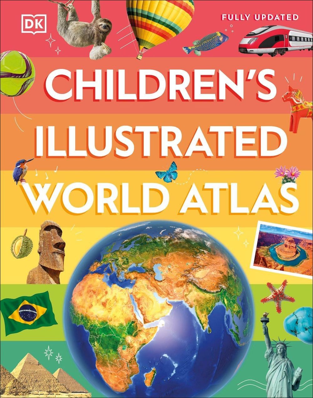 Children’s Illustrated World Atlas by DK (English) Hardcover Book
