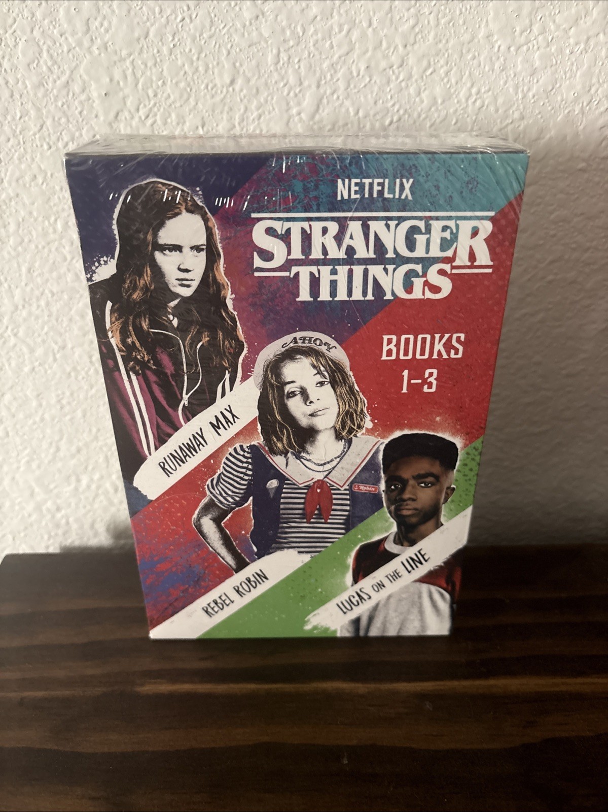 Stranger Things Boxed Set, Books 1-3: Runaway Max, Rebel Robin, and Lucas New
