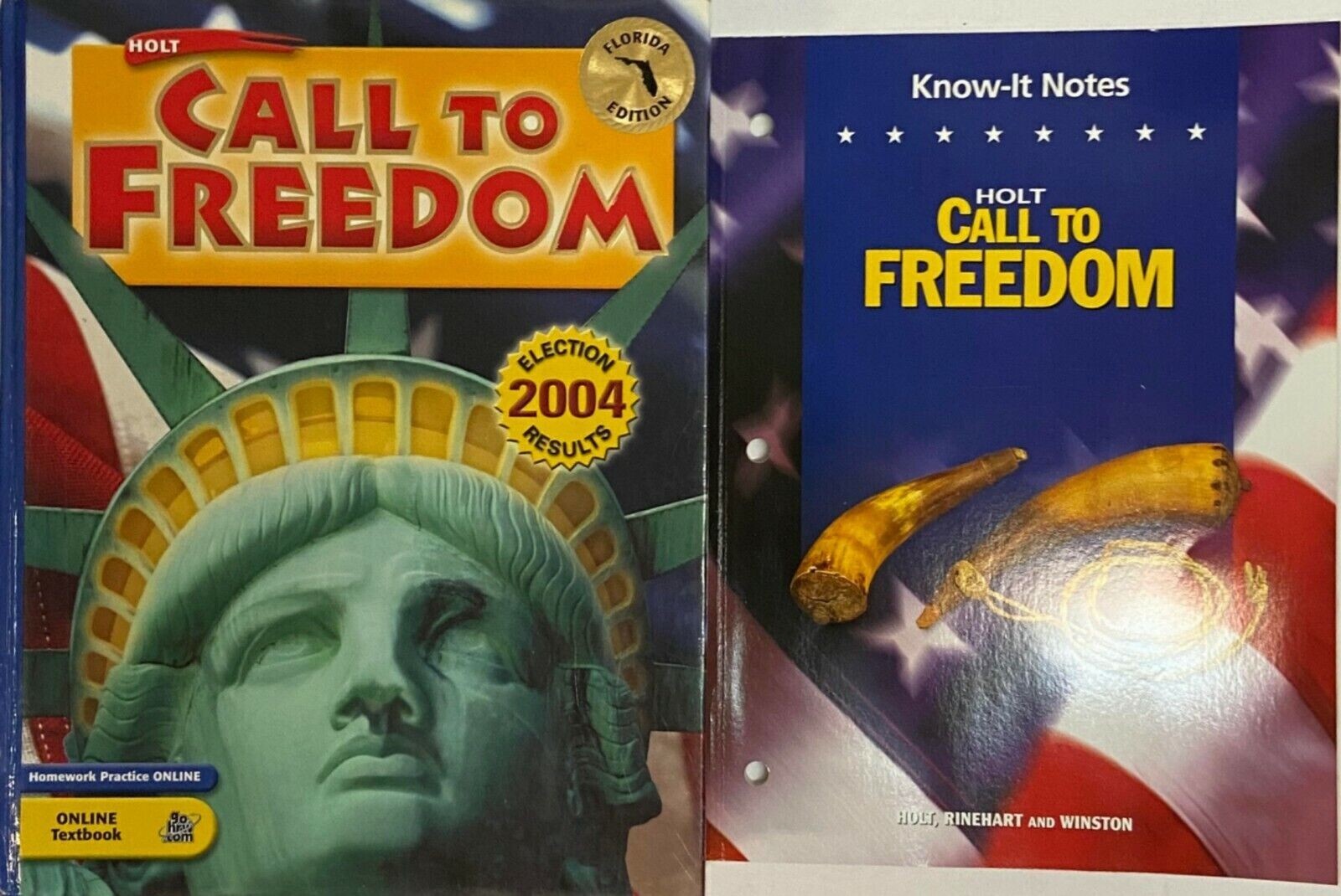 Middle School U.S. History Text Workbook Bundle Homeschool Grades 6-8 Curriculum