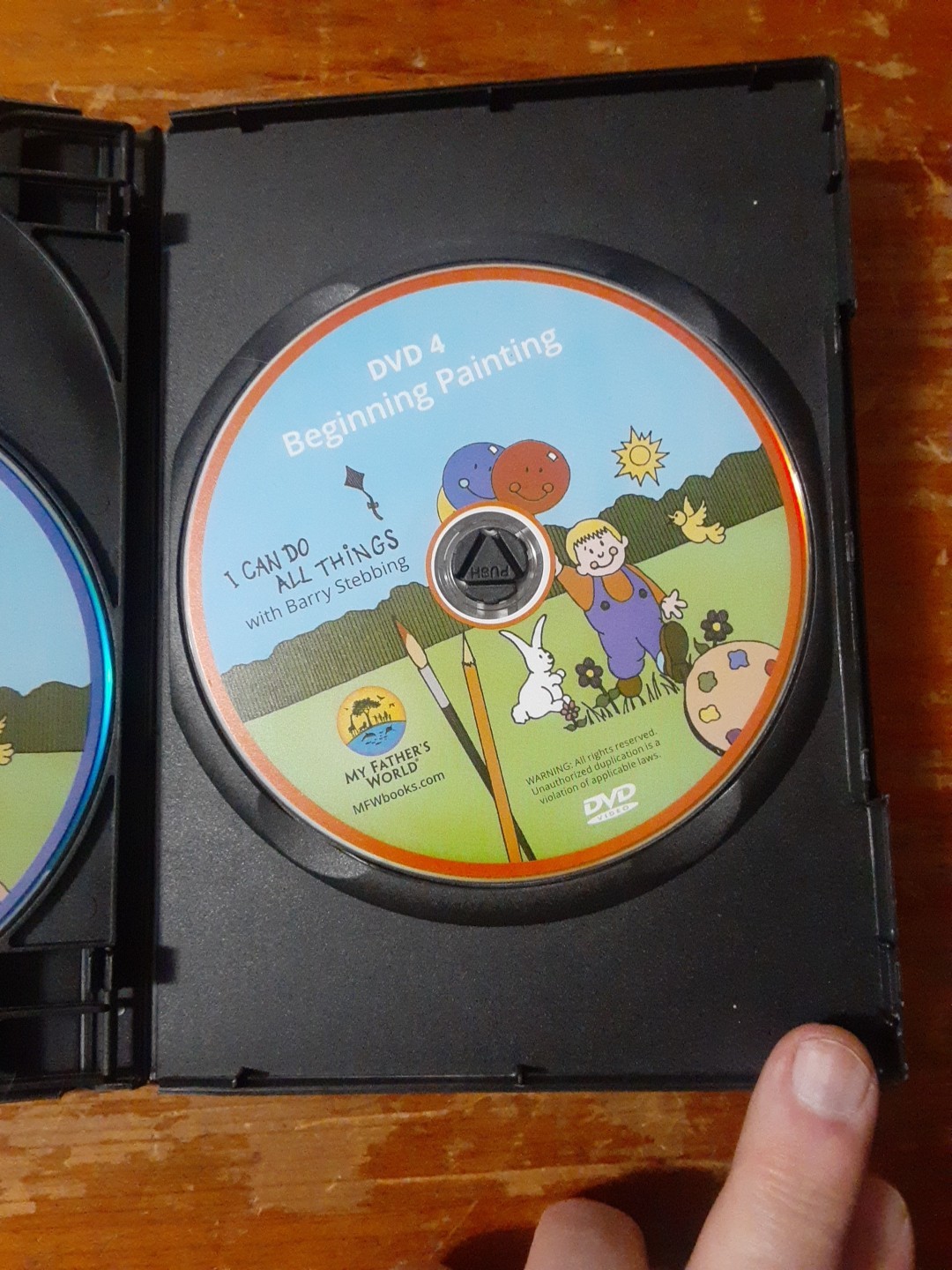 I Can Do All Things Beginning Drawing & Painting DVD by Stebing (4-Disc Set)