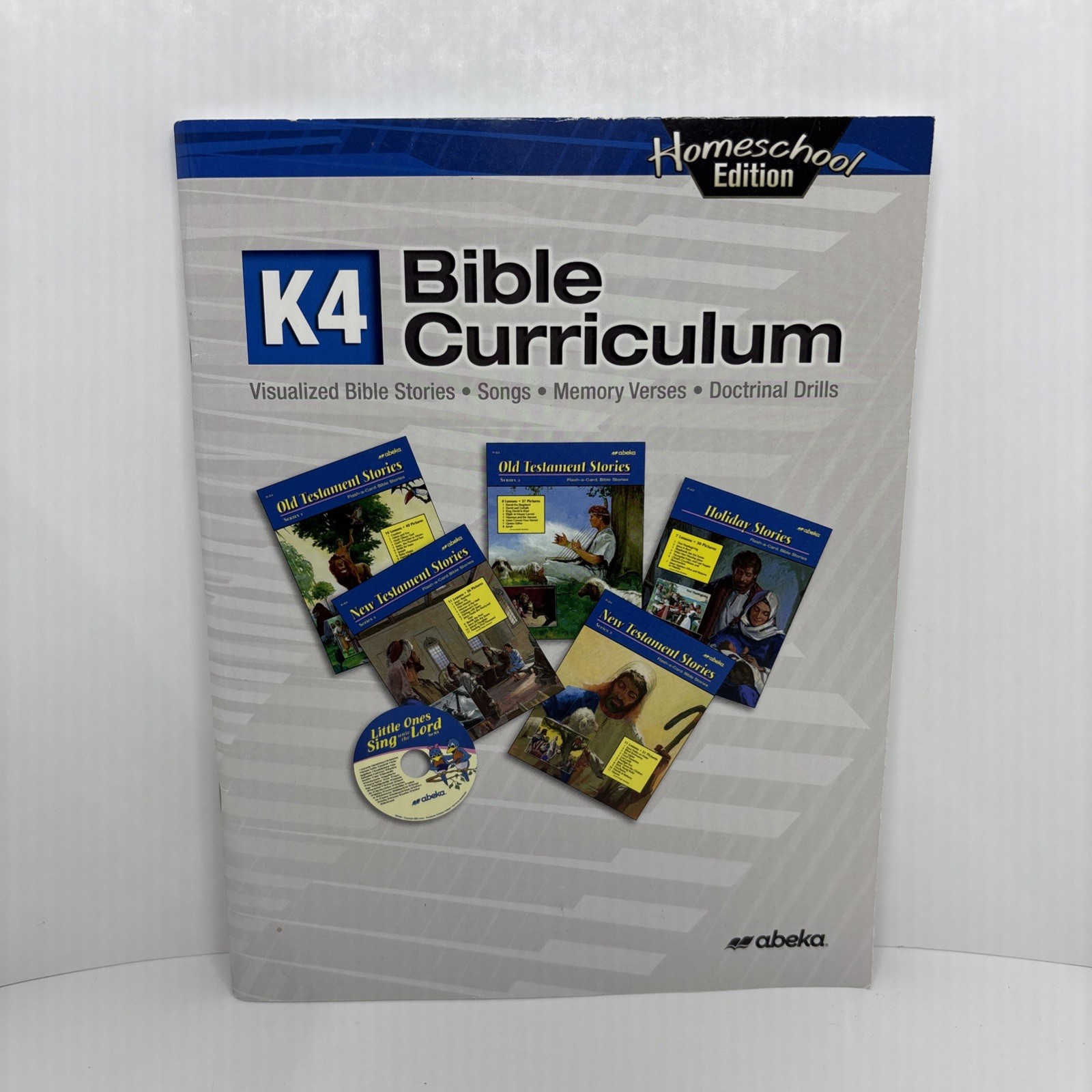 Abeka K4 Bible Curriculum Homeschool Edition