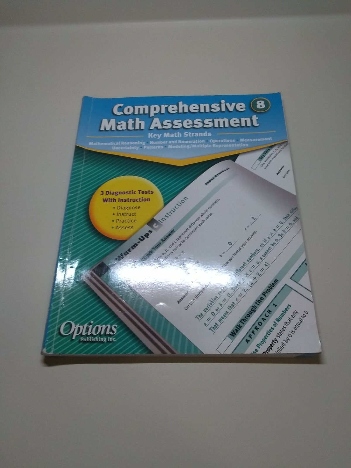 Comprehensive Math Assessment Options Publ Homeschool 8 Key Math Strands