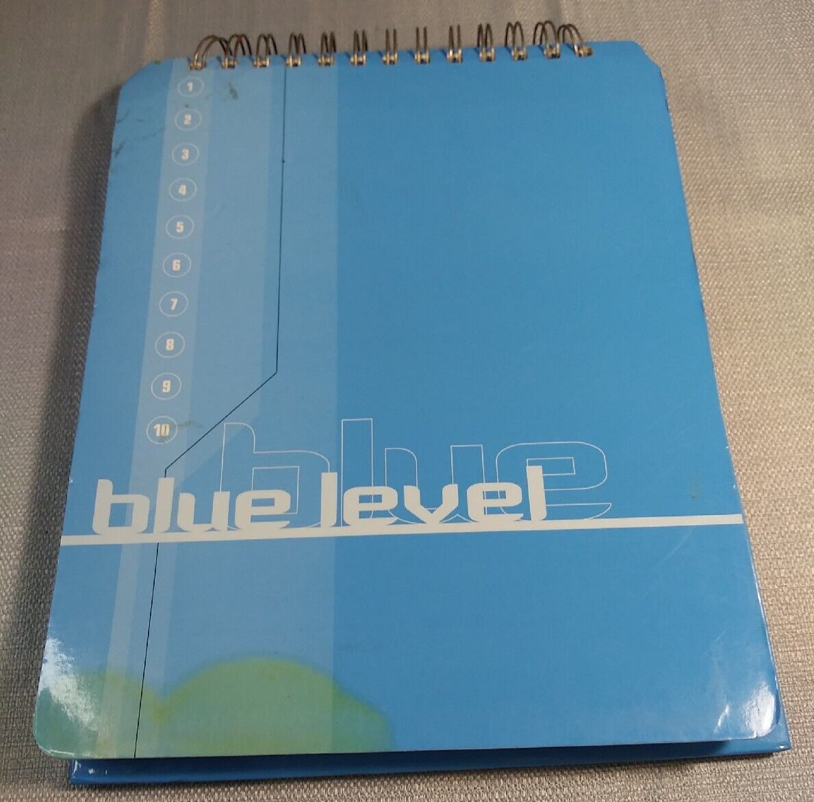 Hooked On Phonics Master Reader Spiral Bound Blue Level Book Missing Disc