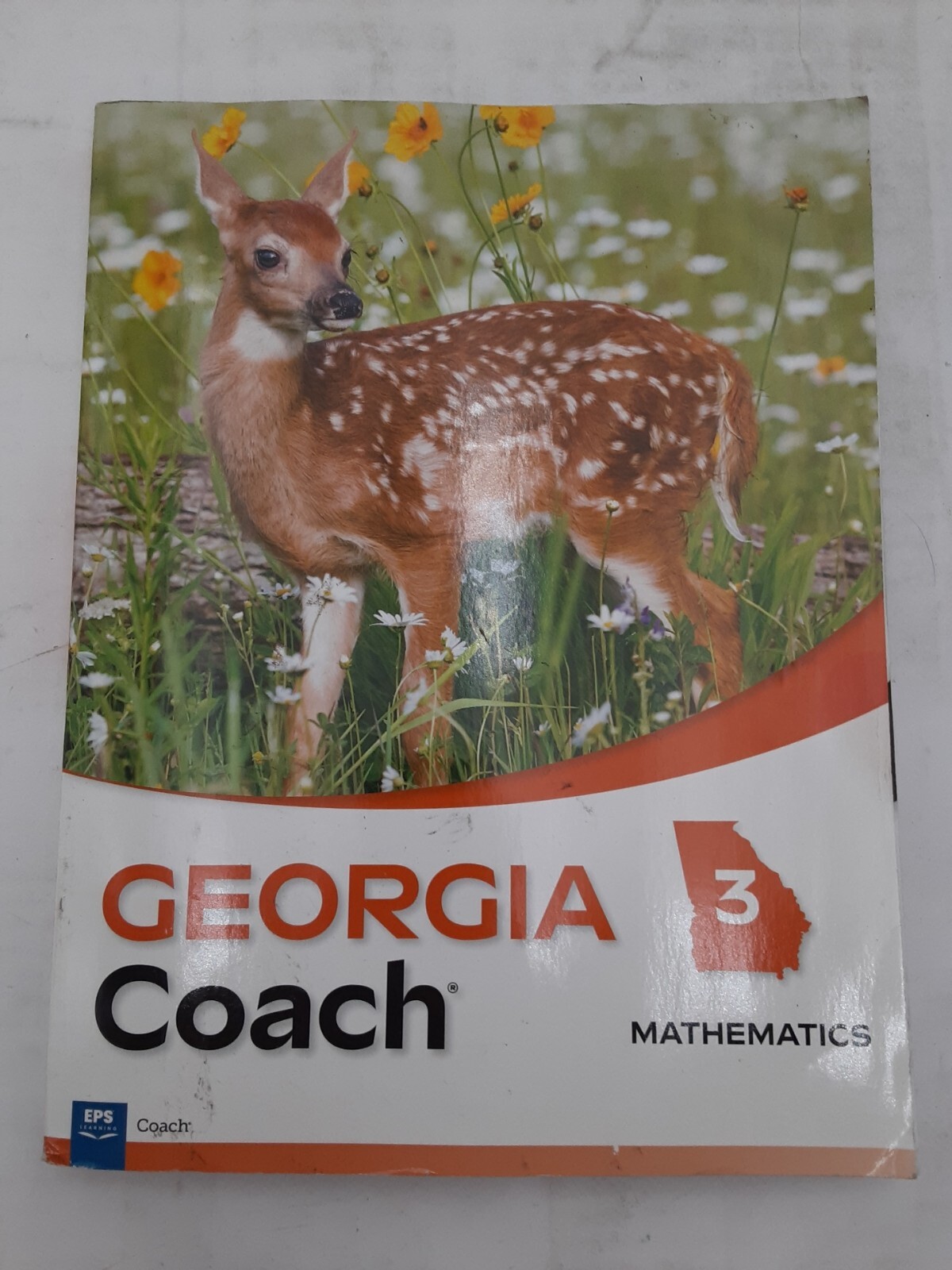 Georgia Coach Mathematics Grade 3 Workbook 2024 Edition Unused