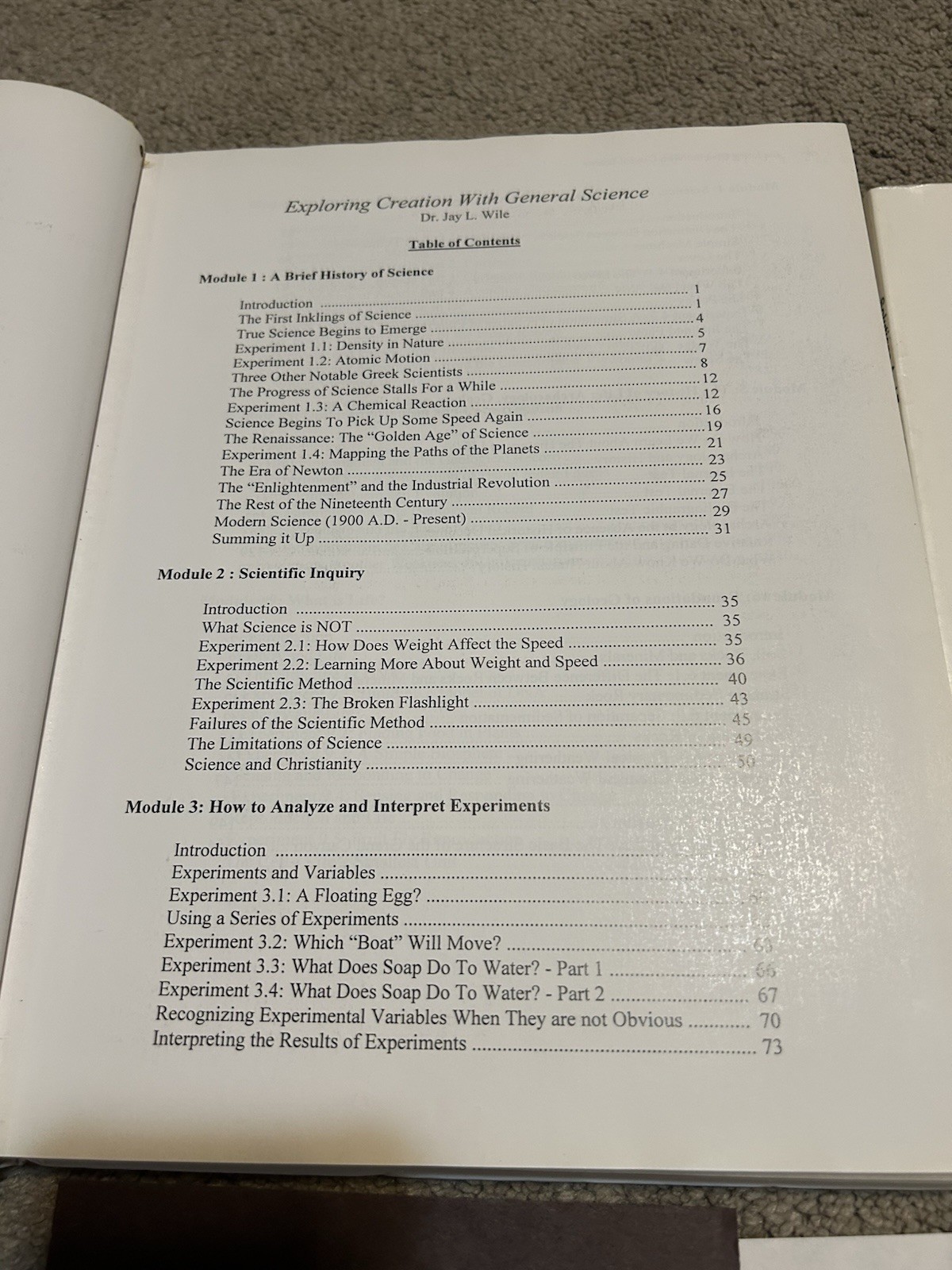Exploring Creation with General Science, Textbook, Solutions & Tests, CD – Wile