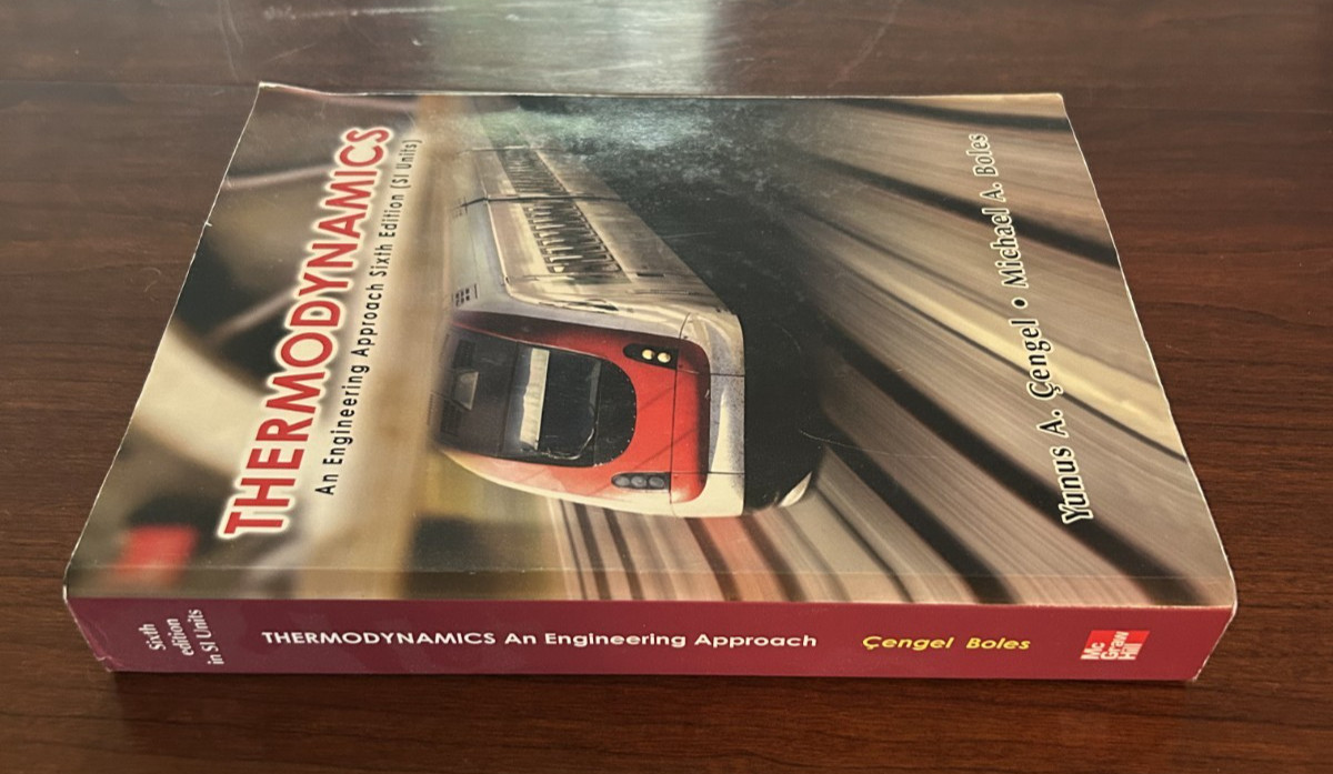 Thermodynamics An Engineering Approach 6th Edition Cengel Boles Softcover