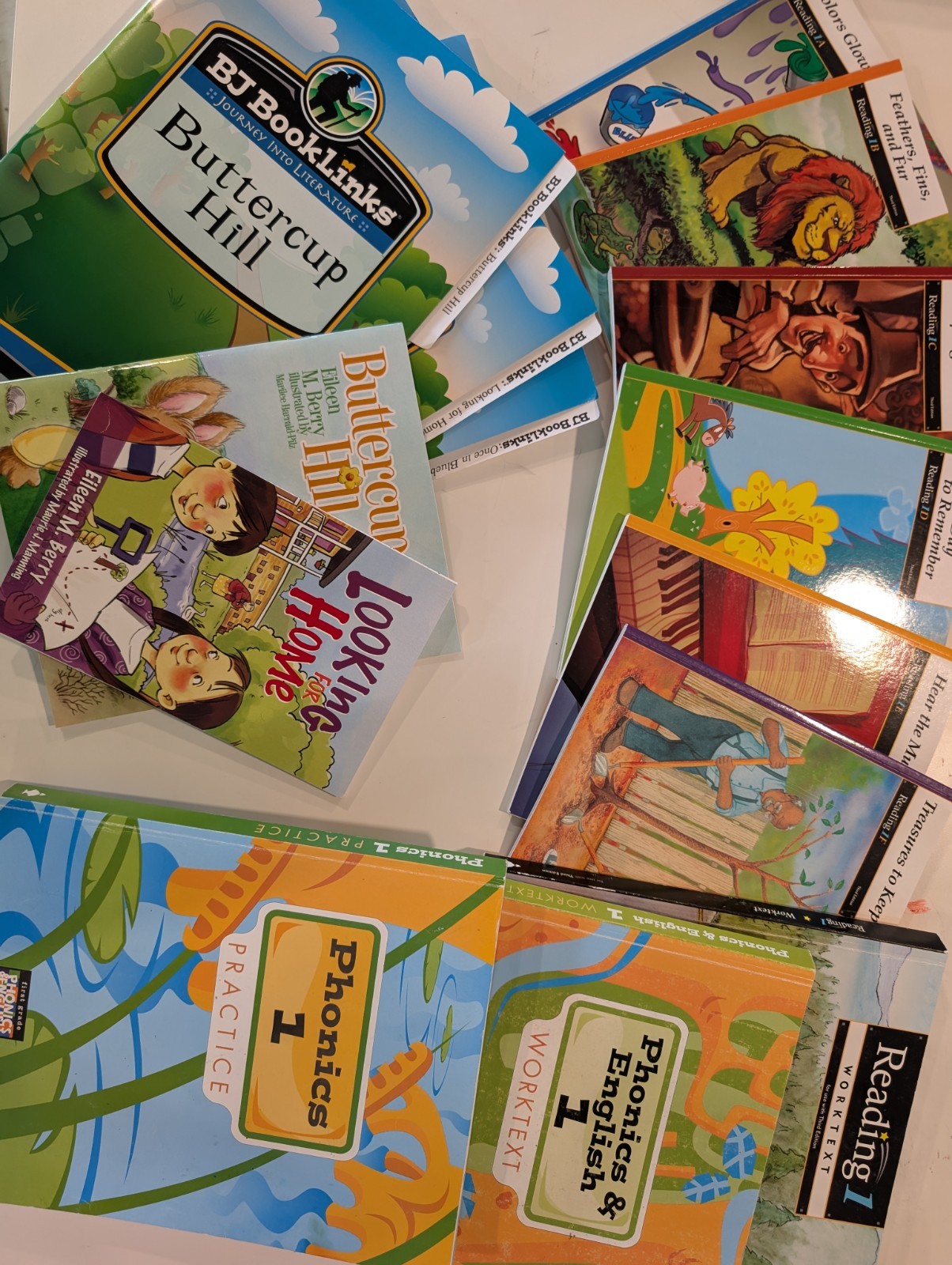 BJU Press ELA Phonics And Reading Grade One Bundle